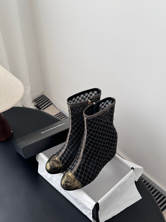 Chan 26ss wedge boots