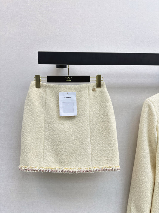 Chan 26ss woven skirts