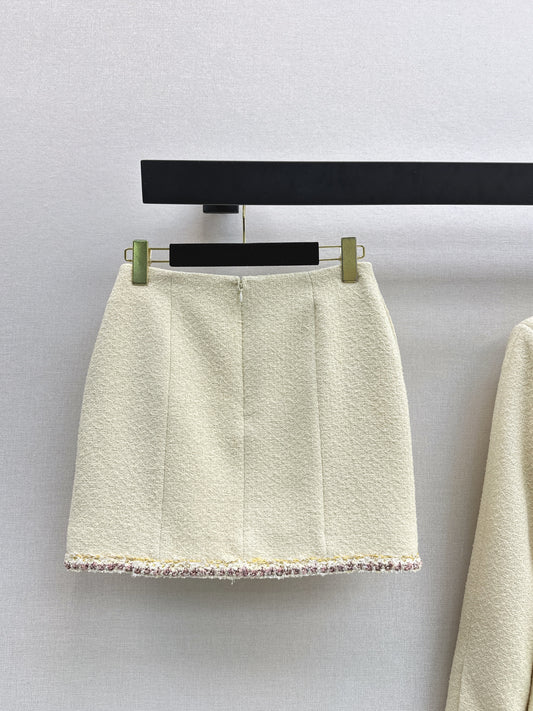 Chan 26ss woven skirts