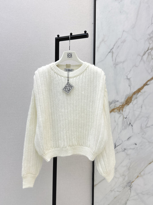 Loe 26ss lantern sleeve sweater