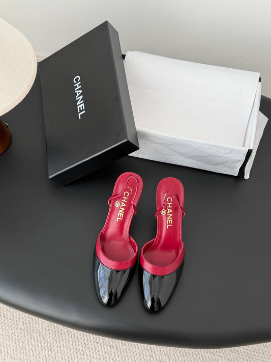 Chan 26ss mary jane slingback heel