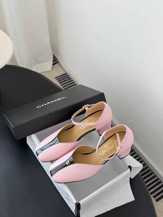 Chan 26ss chunky heels