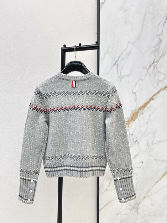 Thom 26ss fair isle cardigan