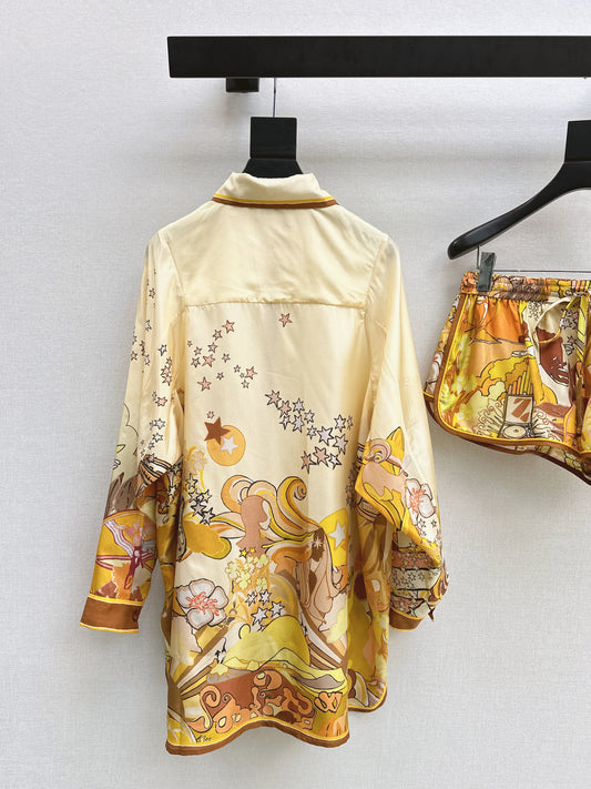 Zimm 26ss print shirts