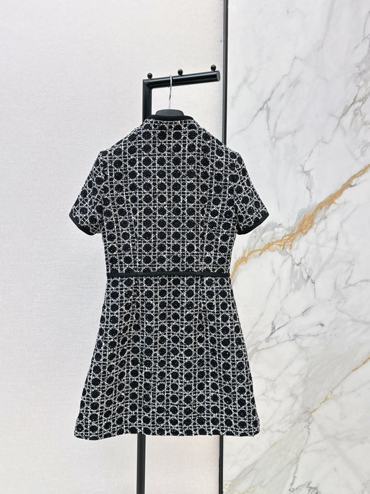 CD 26ss woven tweed dress