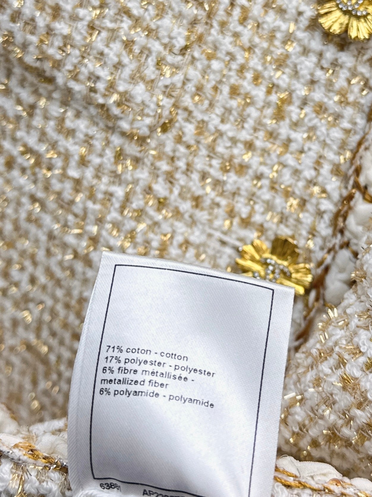 Chan 26ss tweed jacket