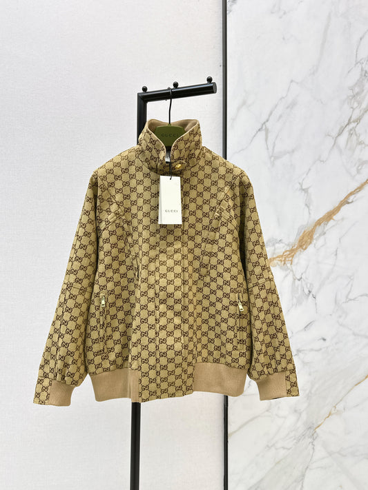 Gucc 26ss jacquard trench coats