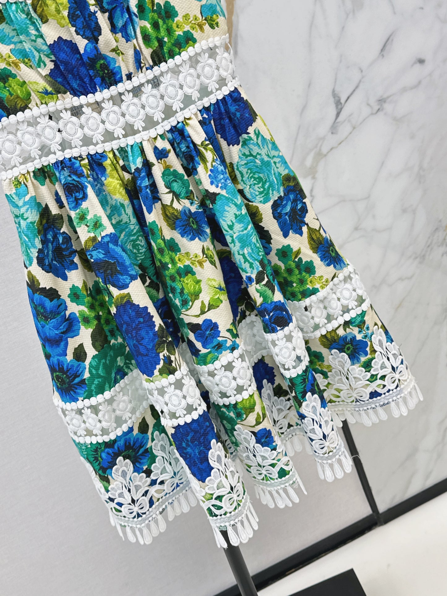 Zimm 26ss print floral slip dress