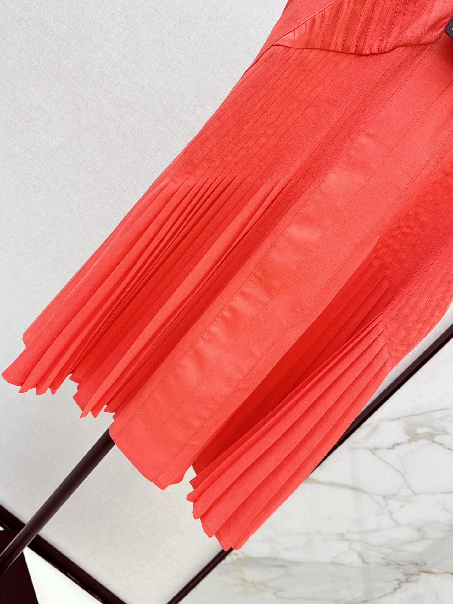 Loui 26ss pleated vest dress