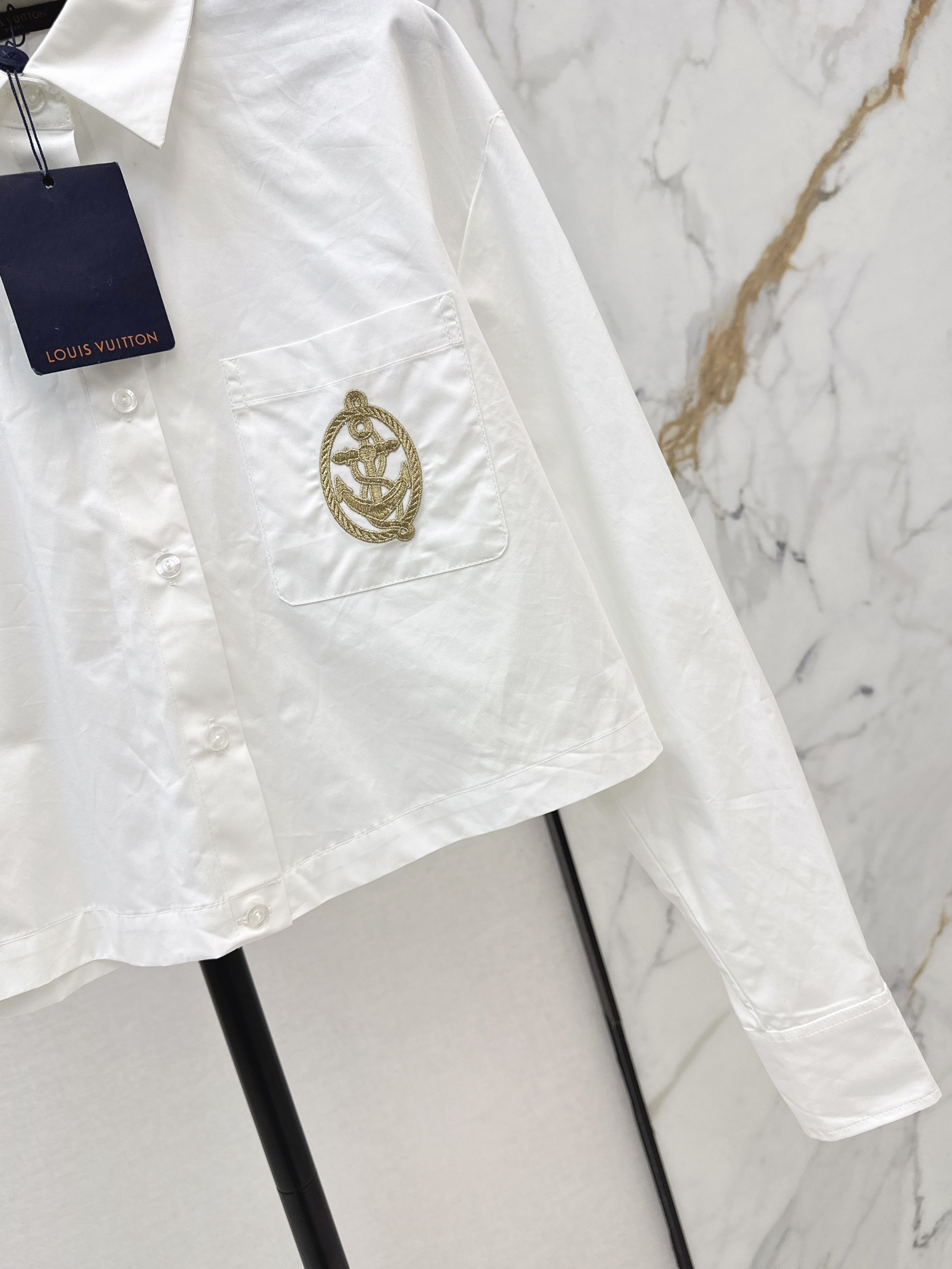 Loui 26ss embroidery shirt