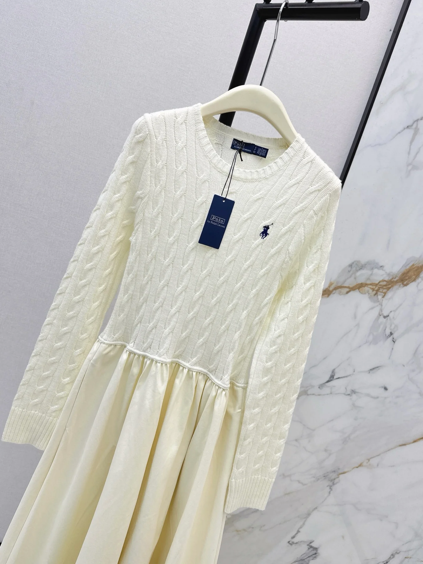 Ralp 26ss contract knit dress