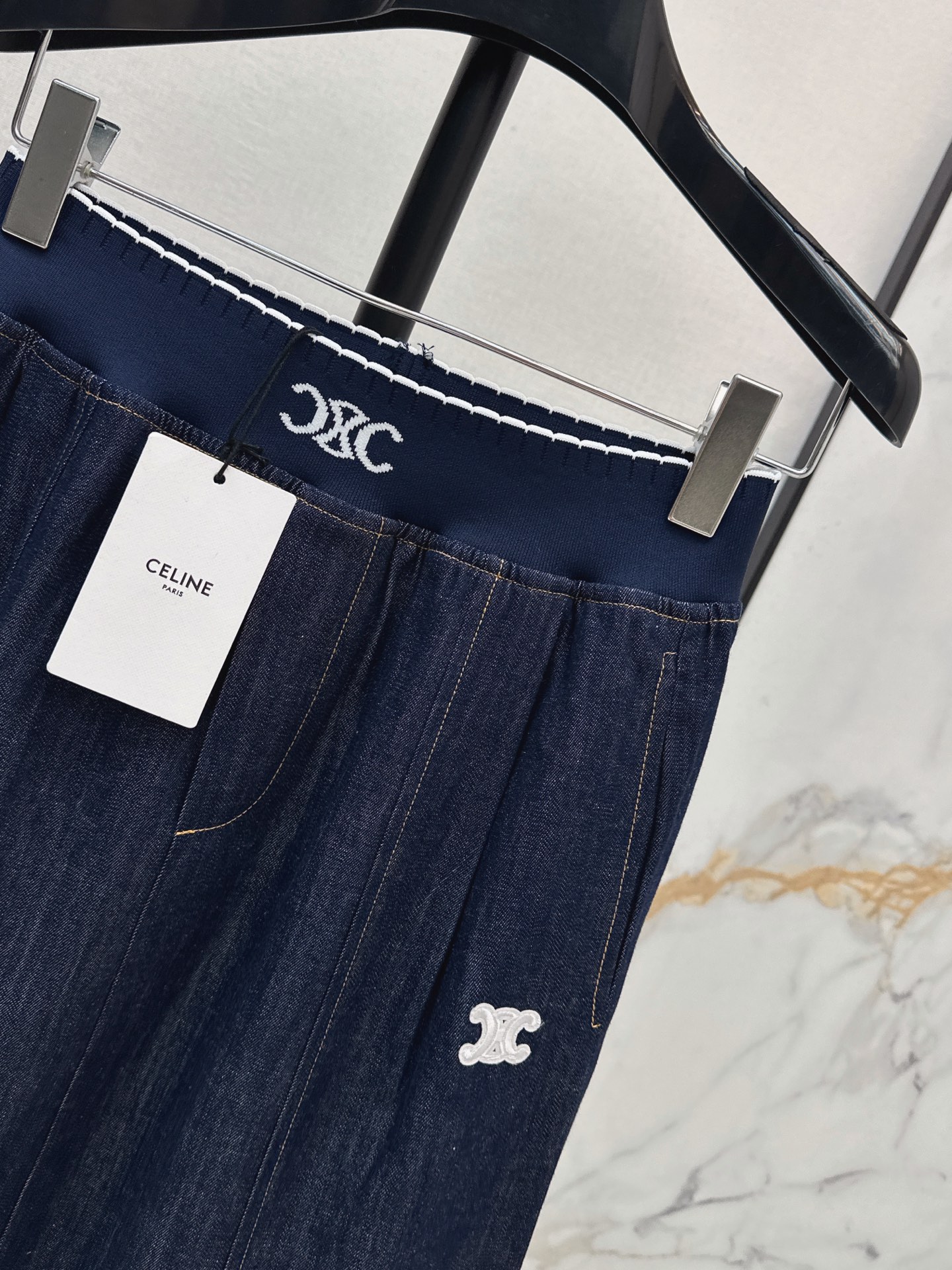 Celi 26ss denim skirt