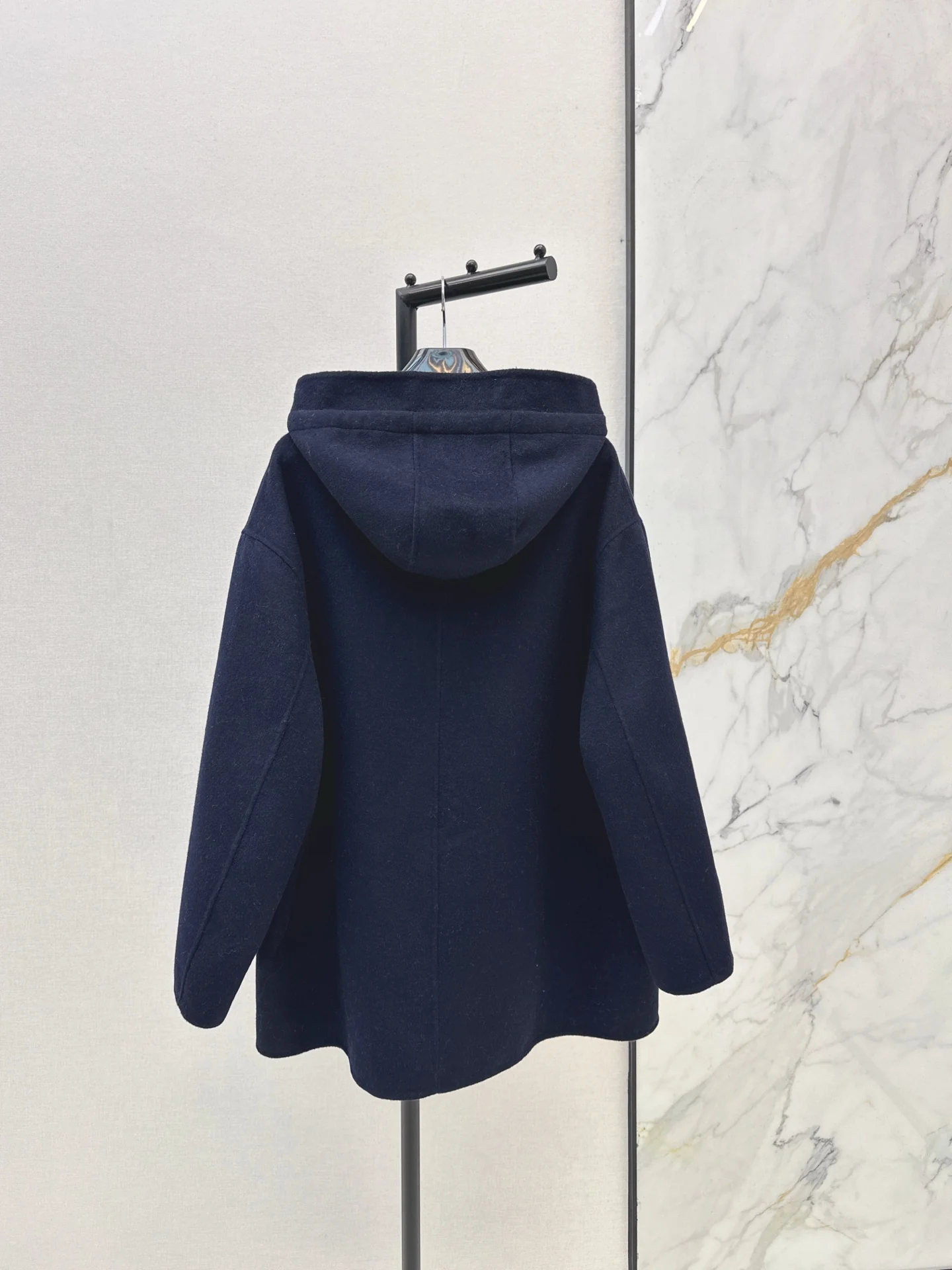 Celi 26ss hooded woolen jacket