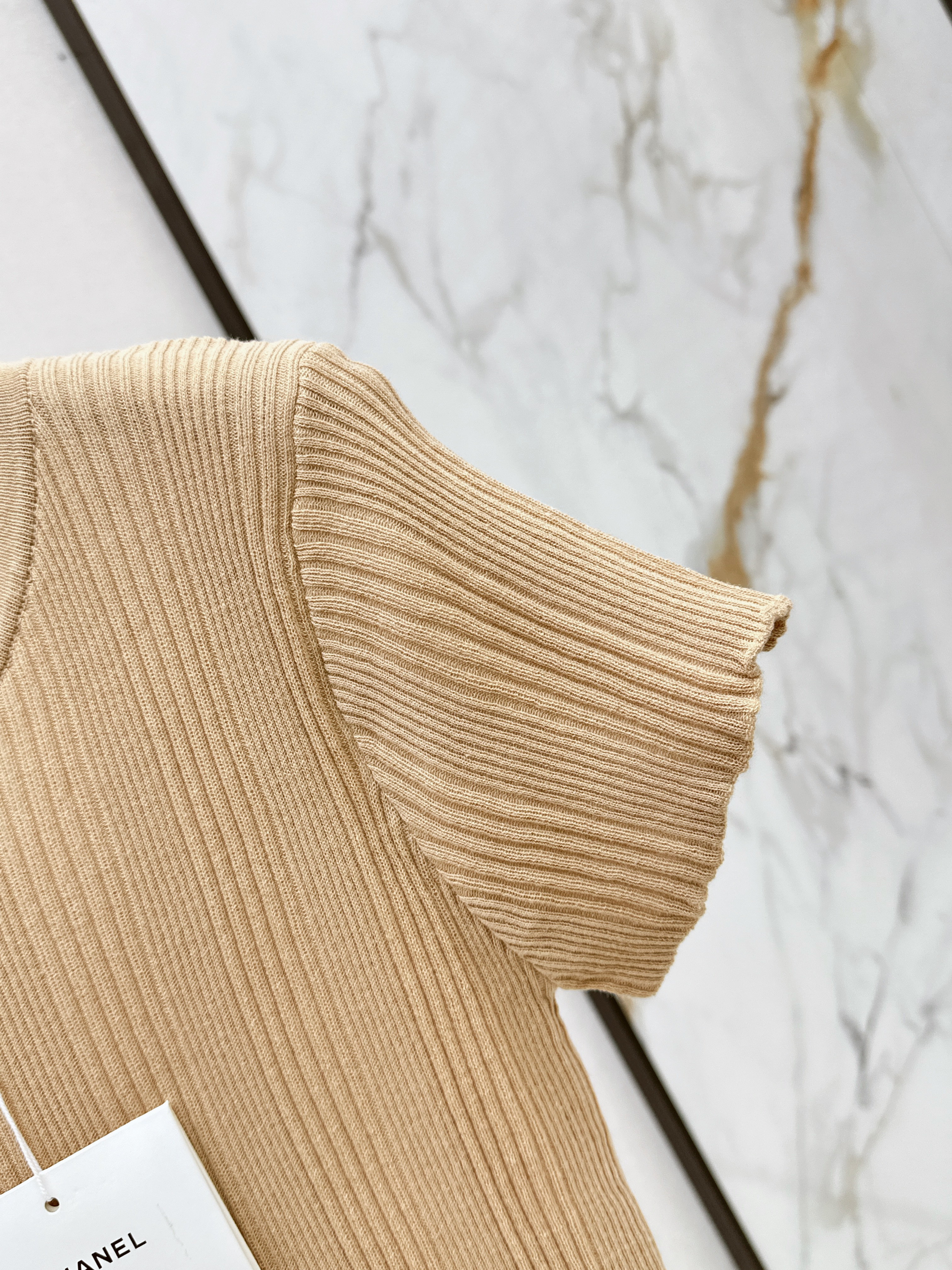 Chan 26ss knit T-shirt