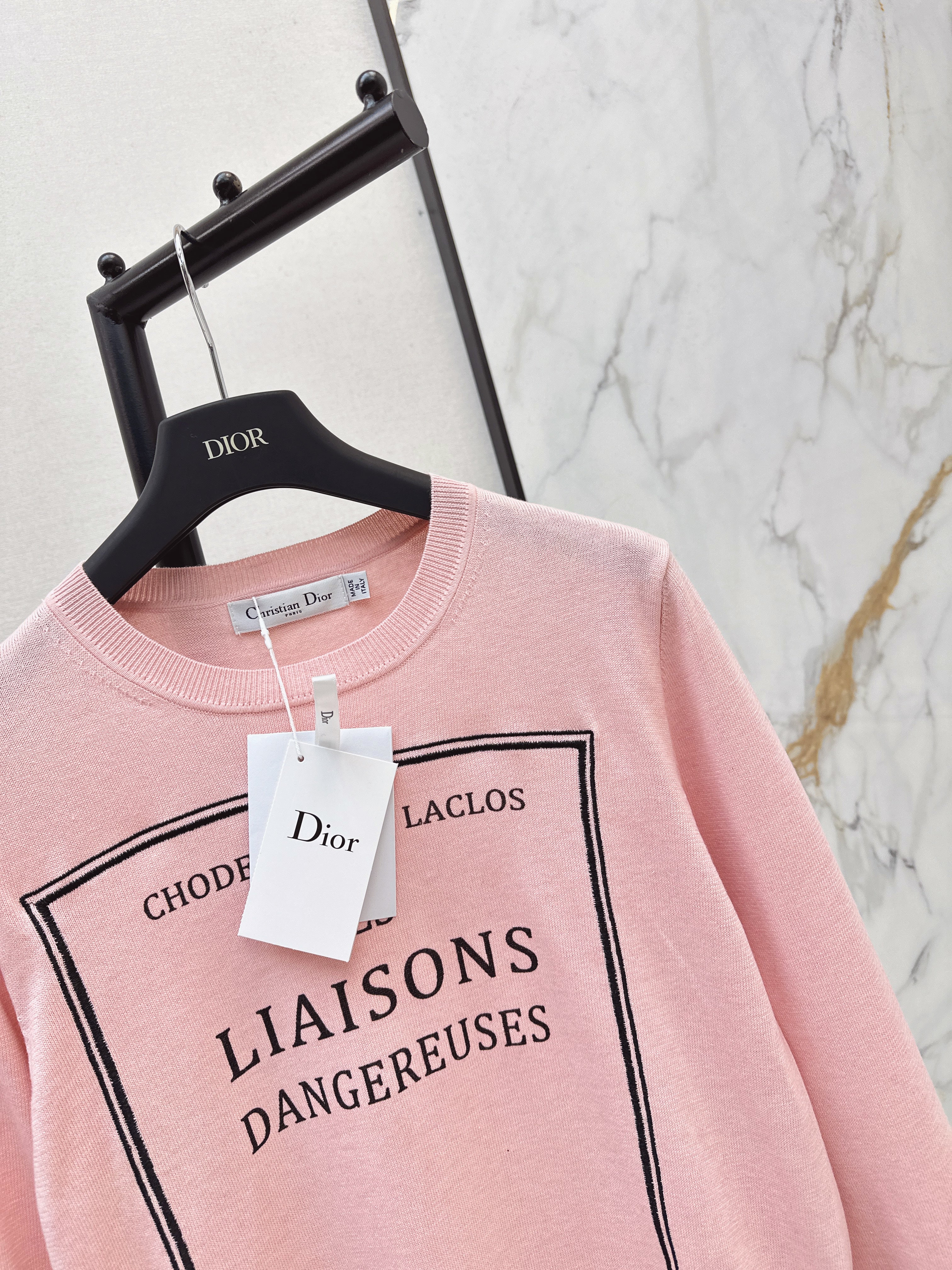 CD 26ss knitted sweater