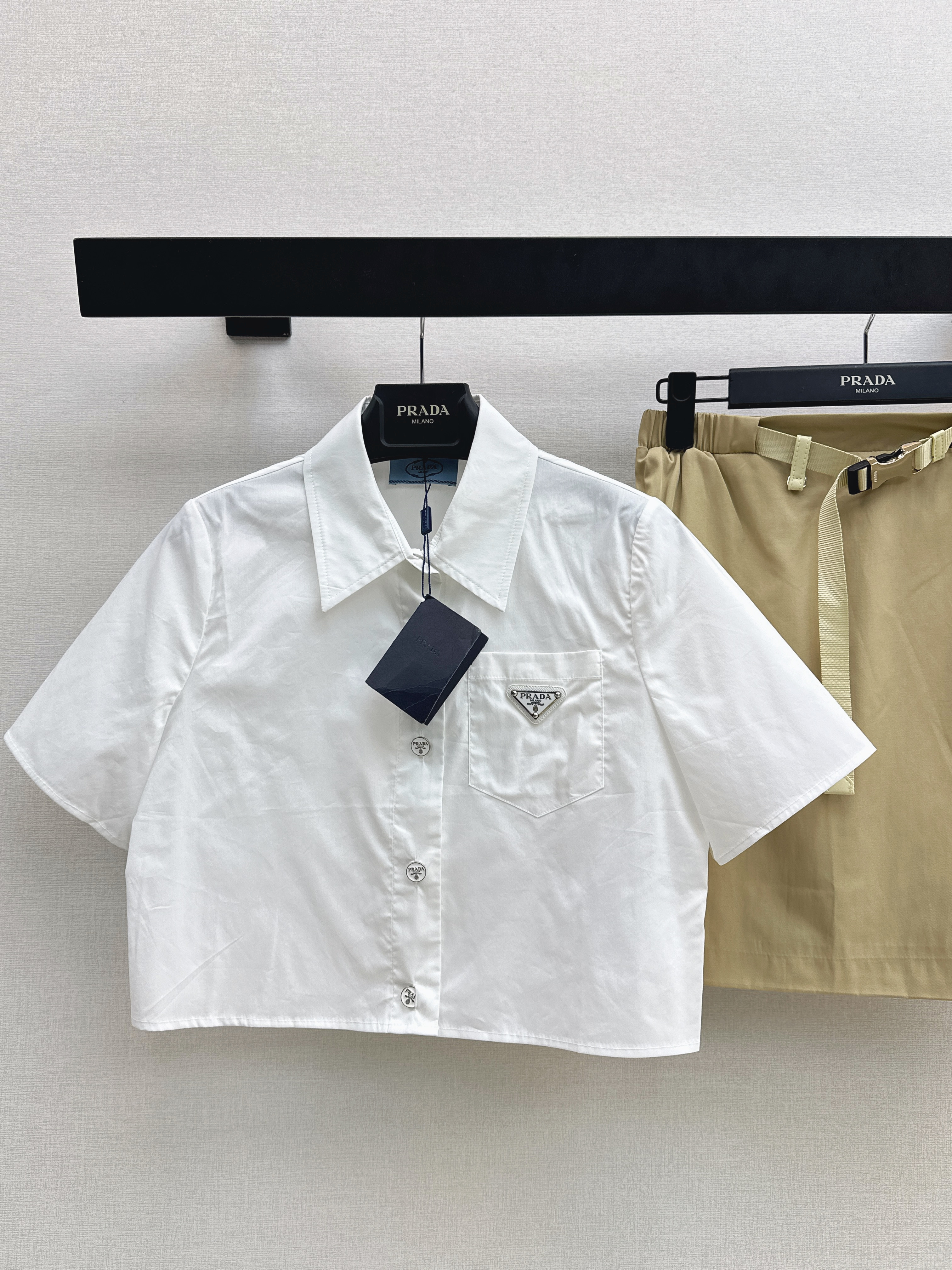 Pra 26ss shirt skirt set