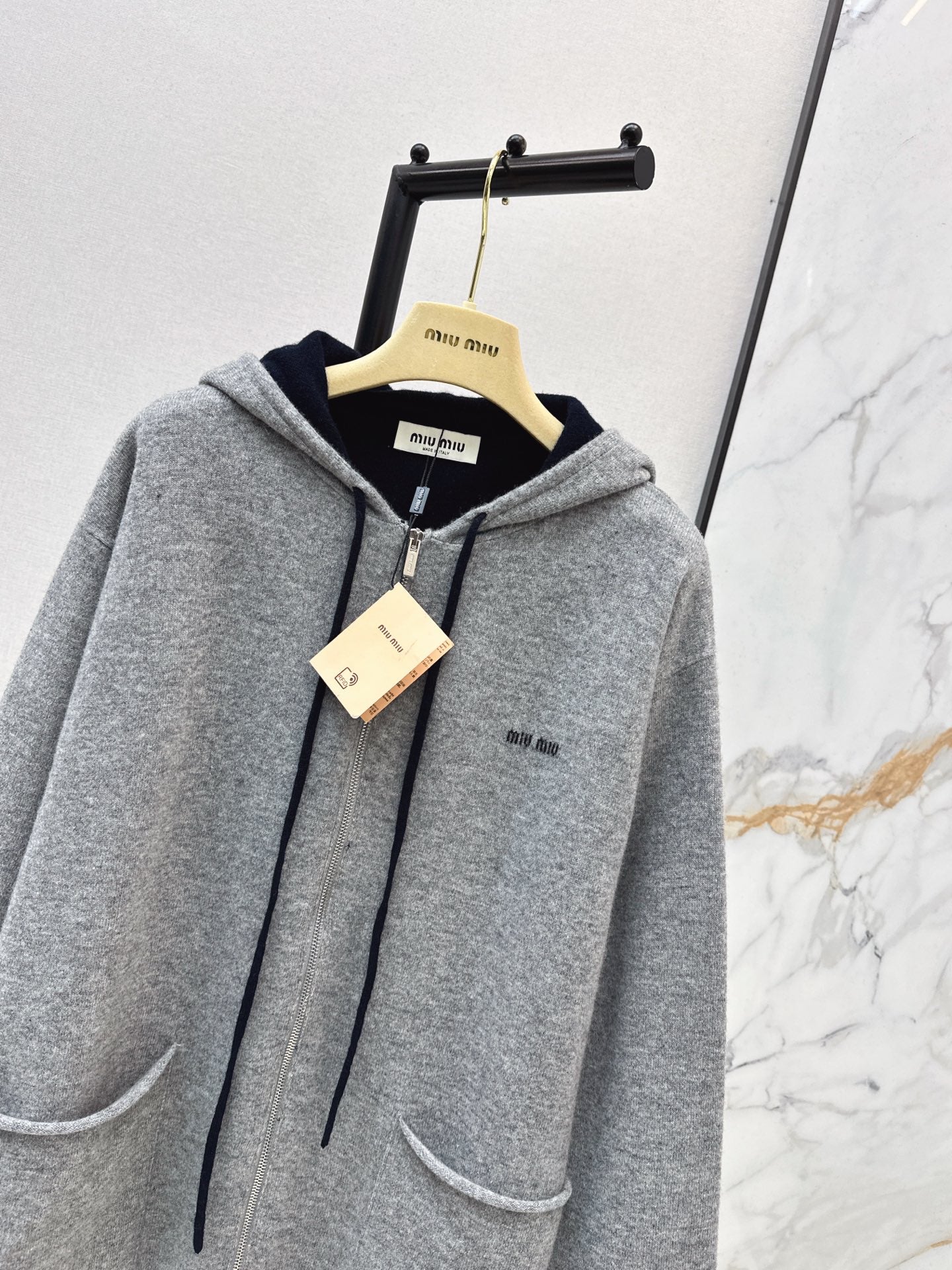 Miu 25fw cashmere jacket