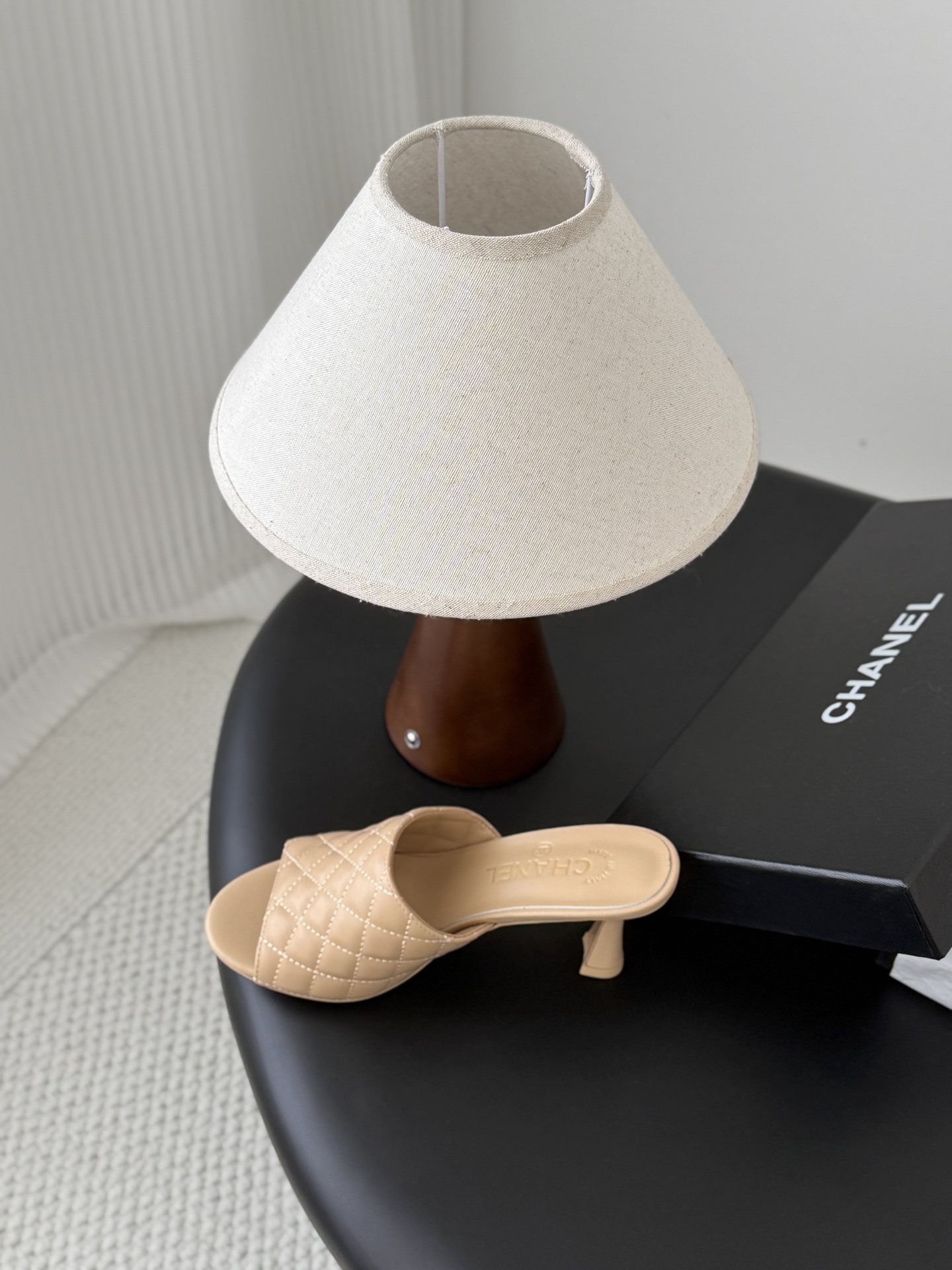 Chan 26ss kitten heels sandals