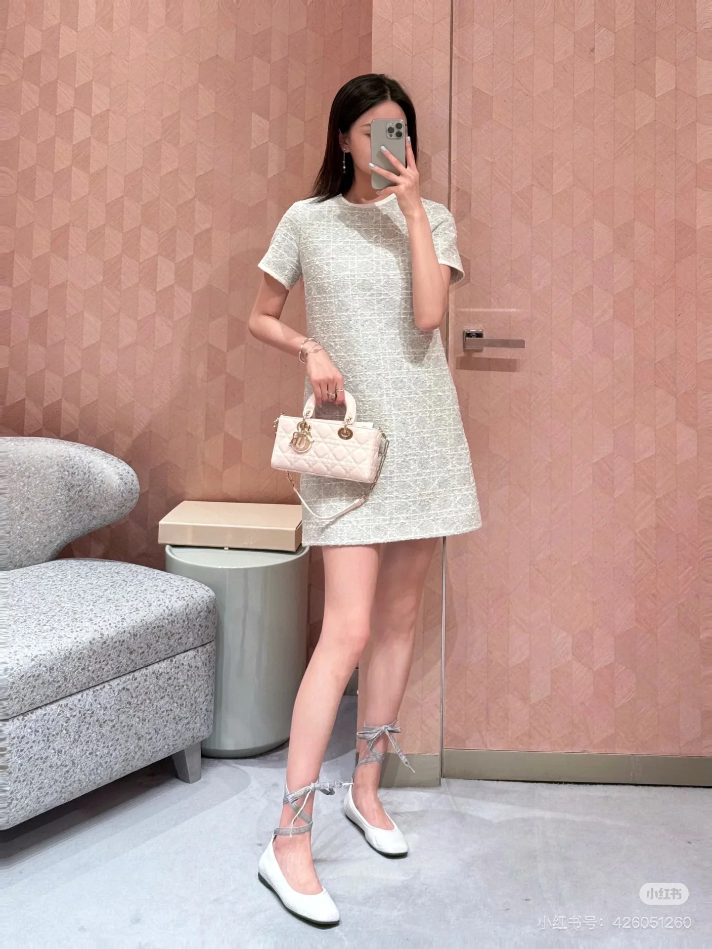 CD 25fw miss D dress