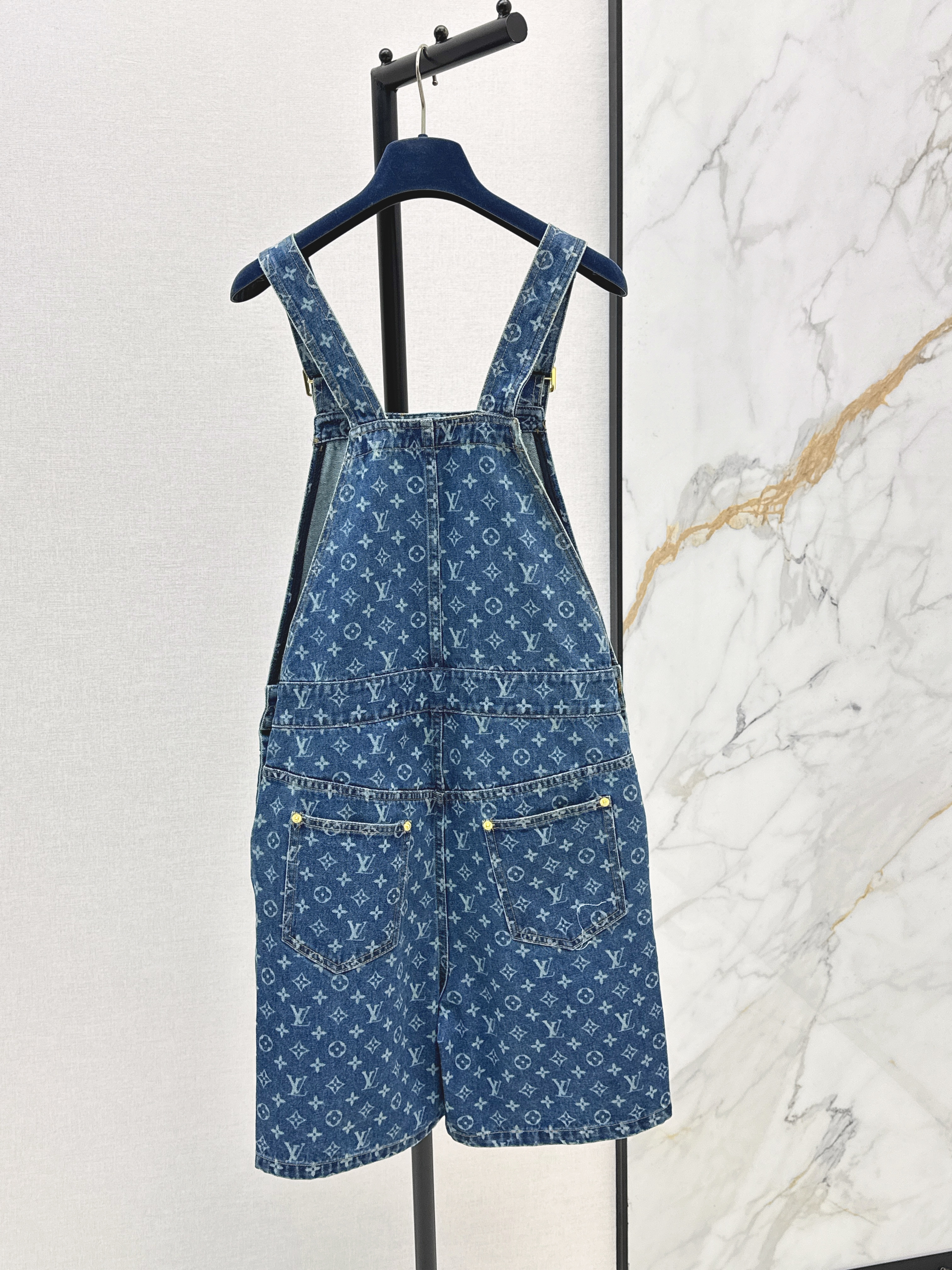 Loui 26ss denim overalls
