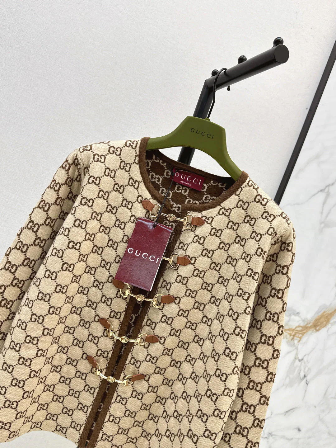 Guc 25fw jacquard jacket