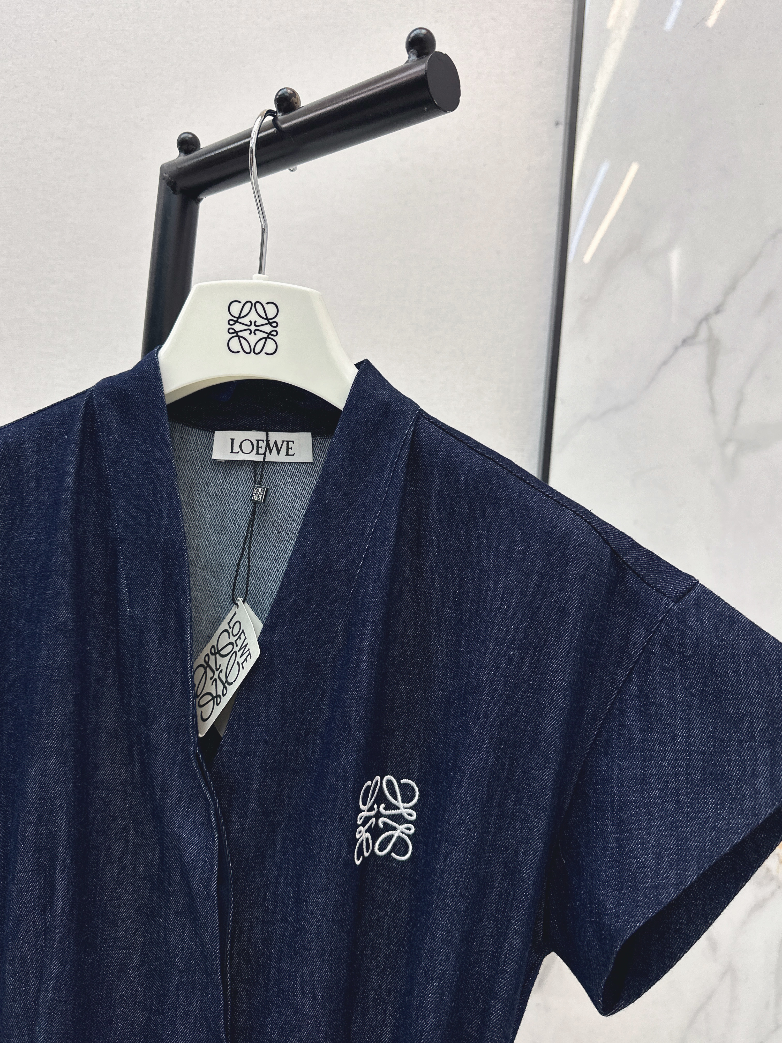 Loe 26ss denim dress