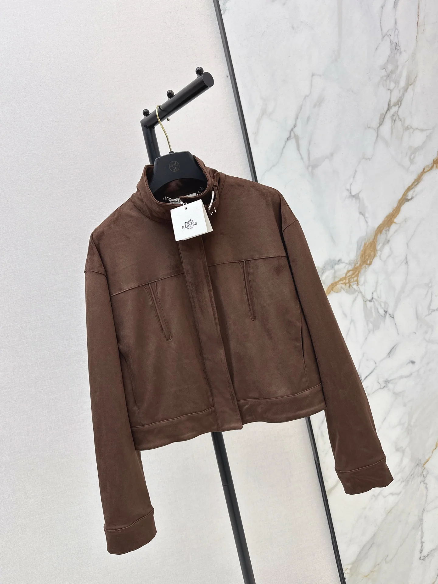 Herm 26ss suede jacket