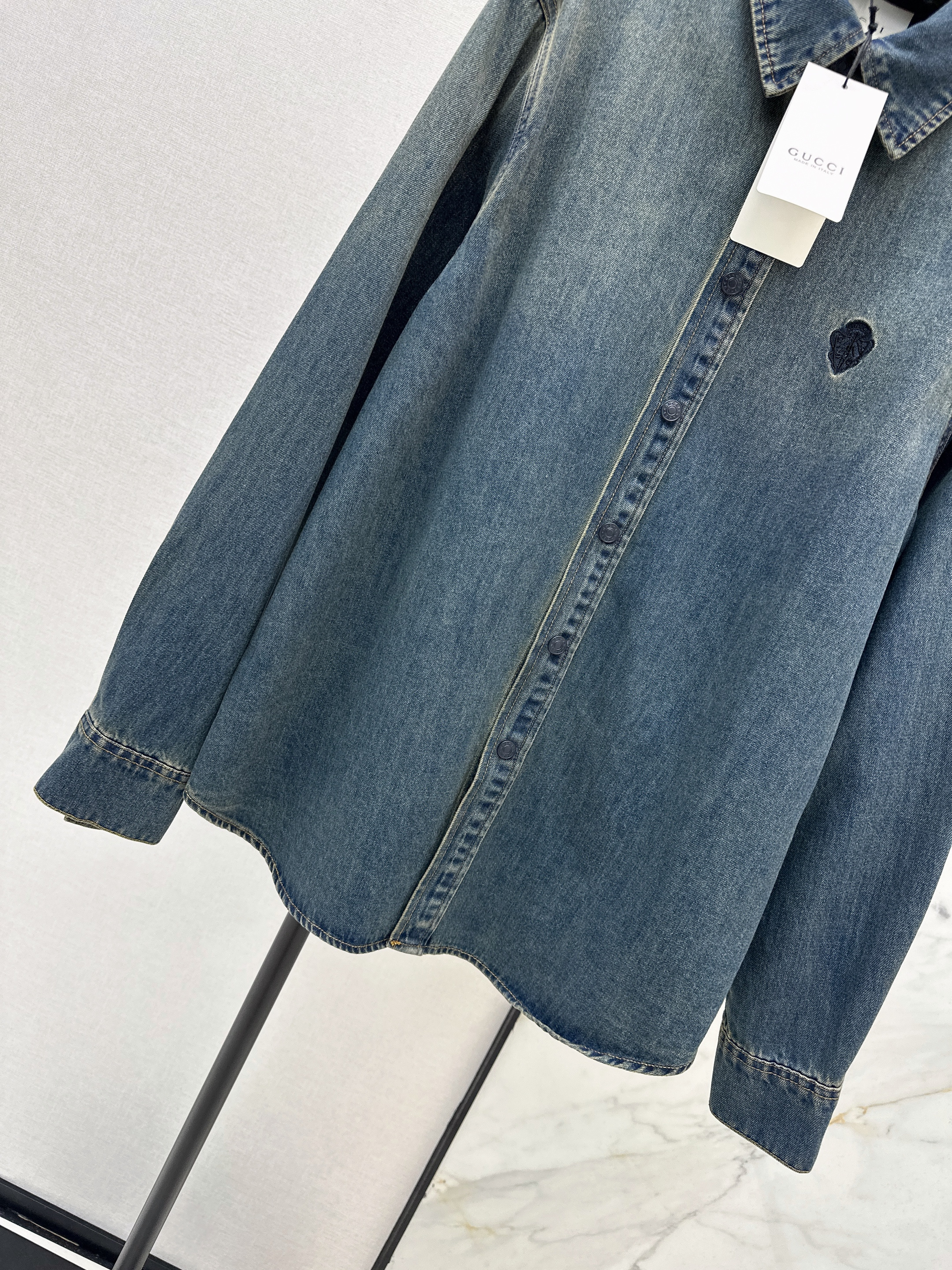 Guc 26ss denim shirt