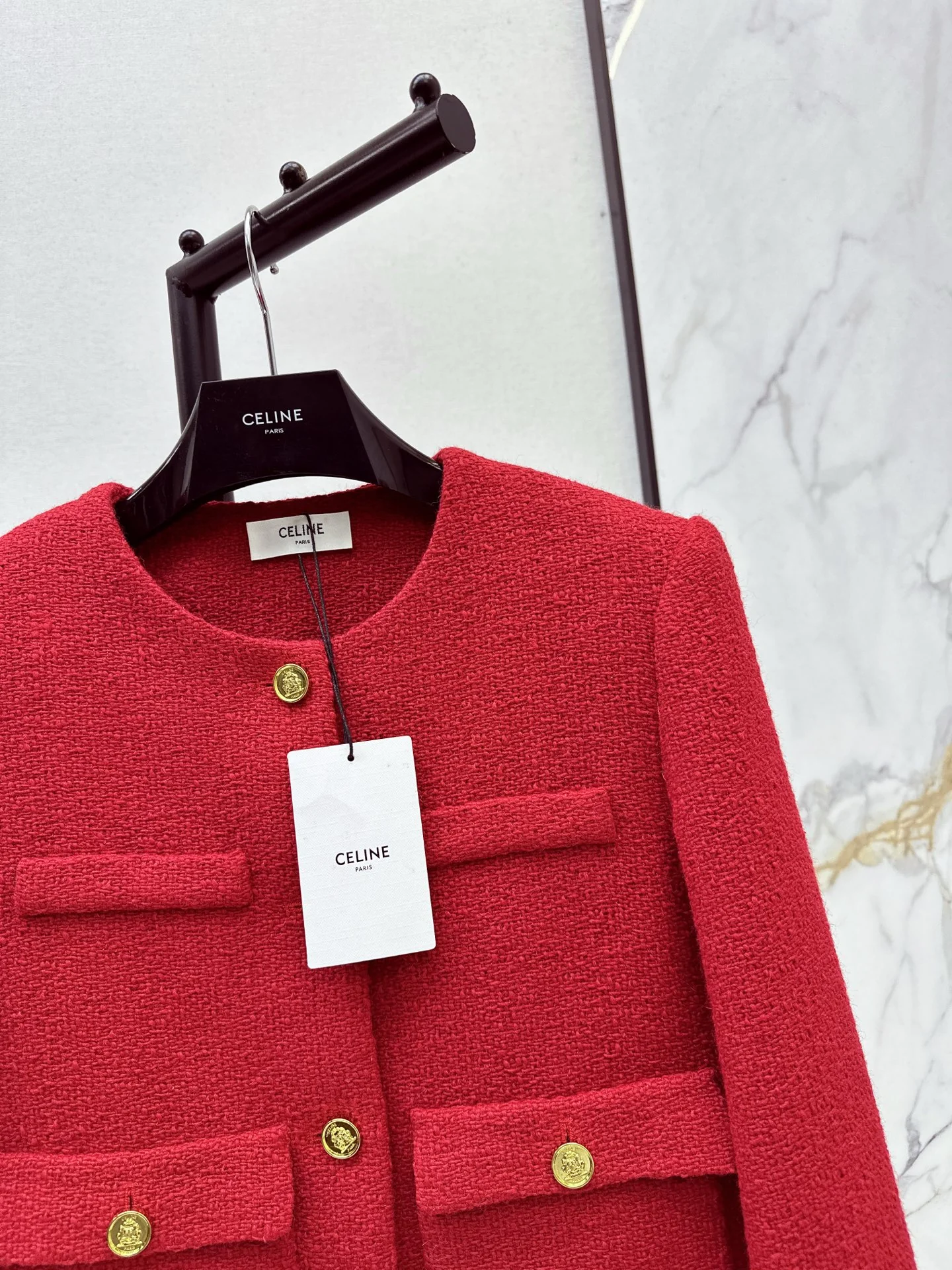 Celi 26ss tweed jacket