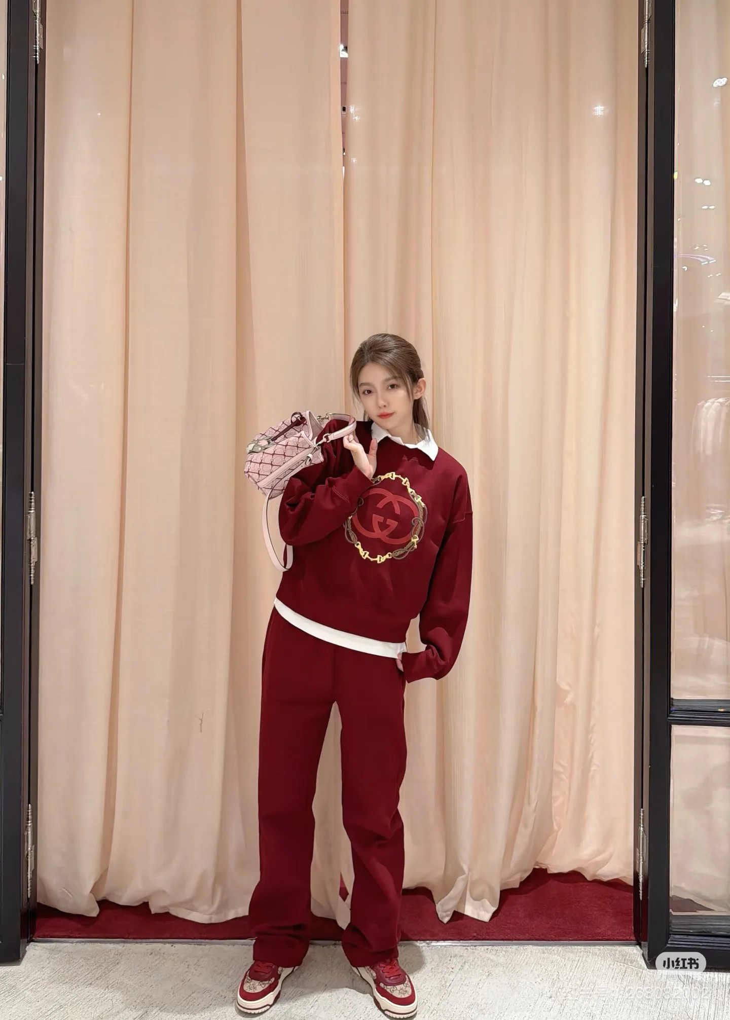 Gucc 26ss print sweatshirts