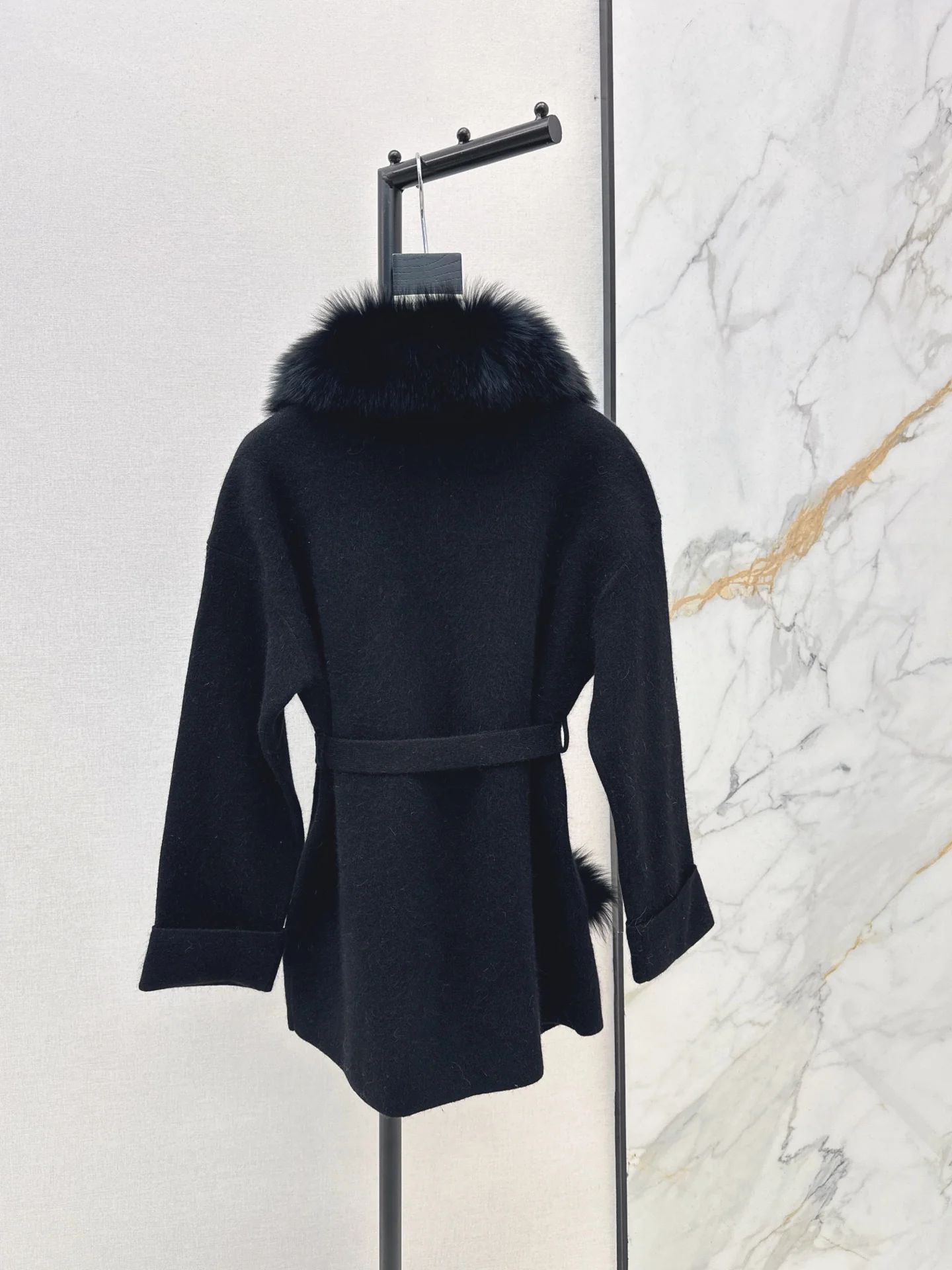 Fend 25fw knit wrap coats