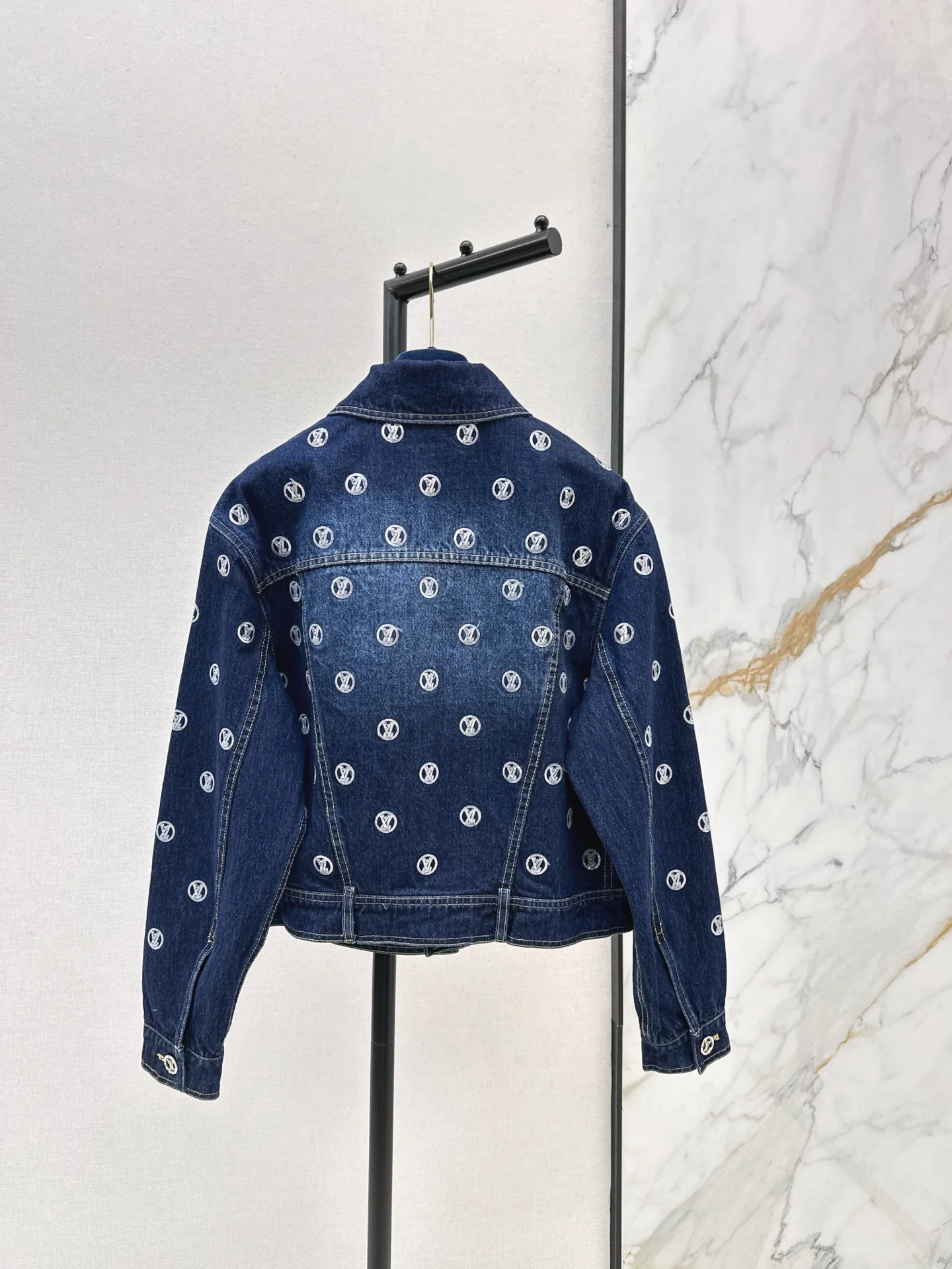 Louis 25fw embroidery denim jacket