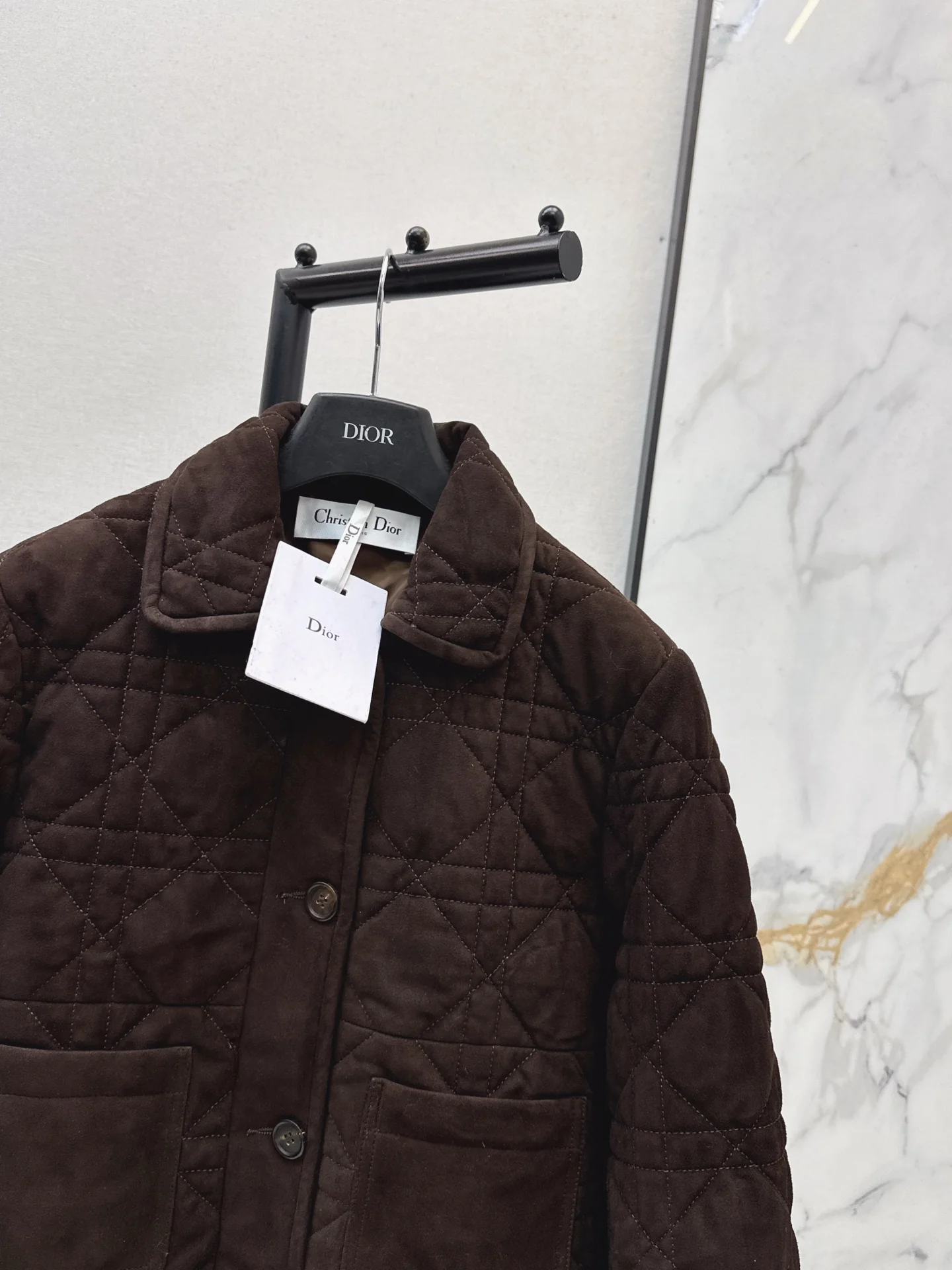 CD 25fw suede jacket