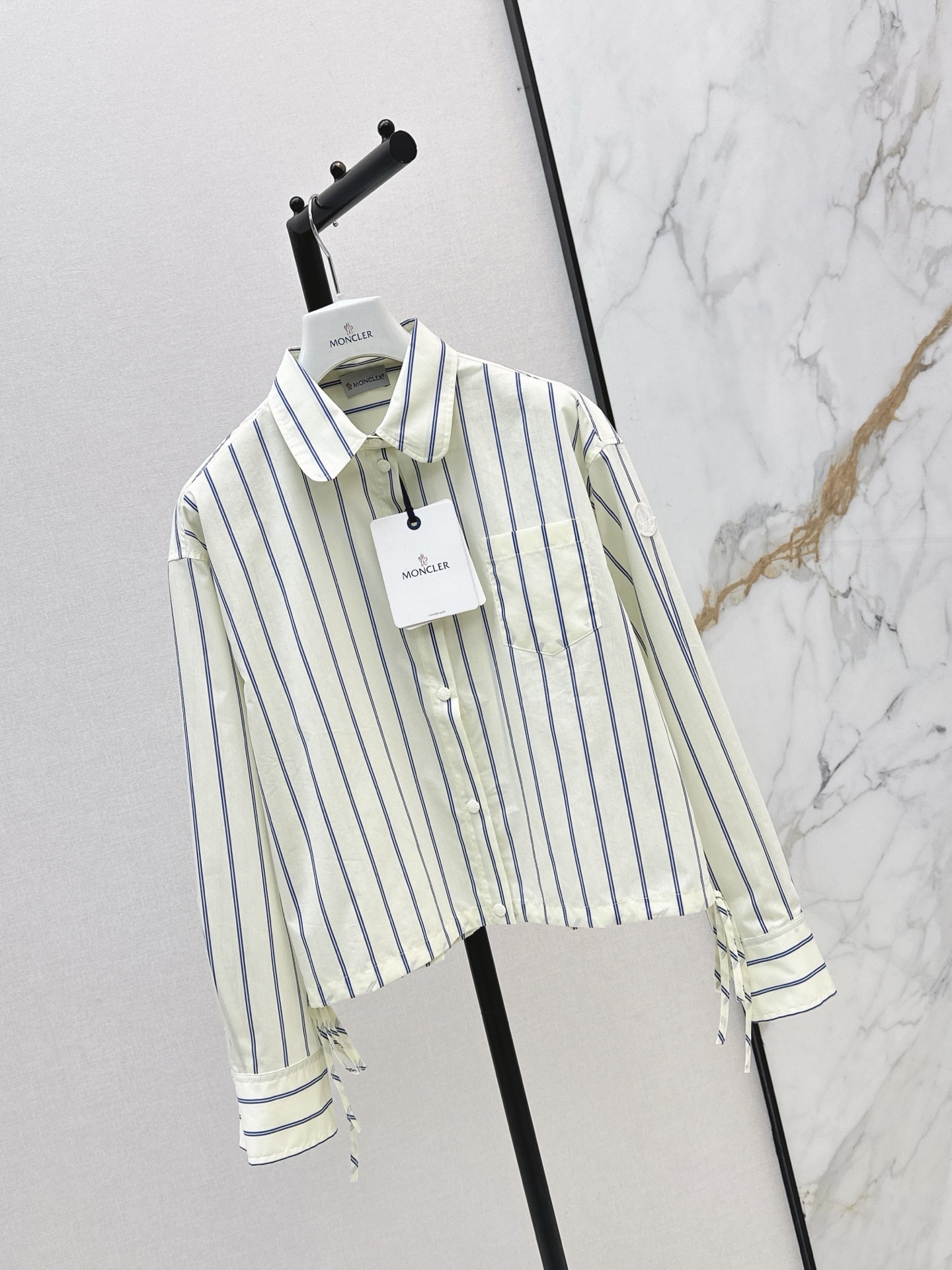 Monc 26ss stripe shirt