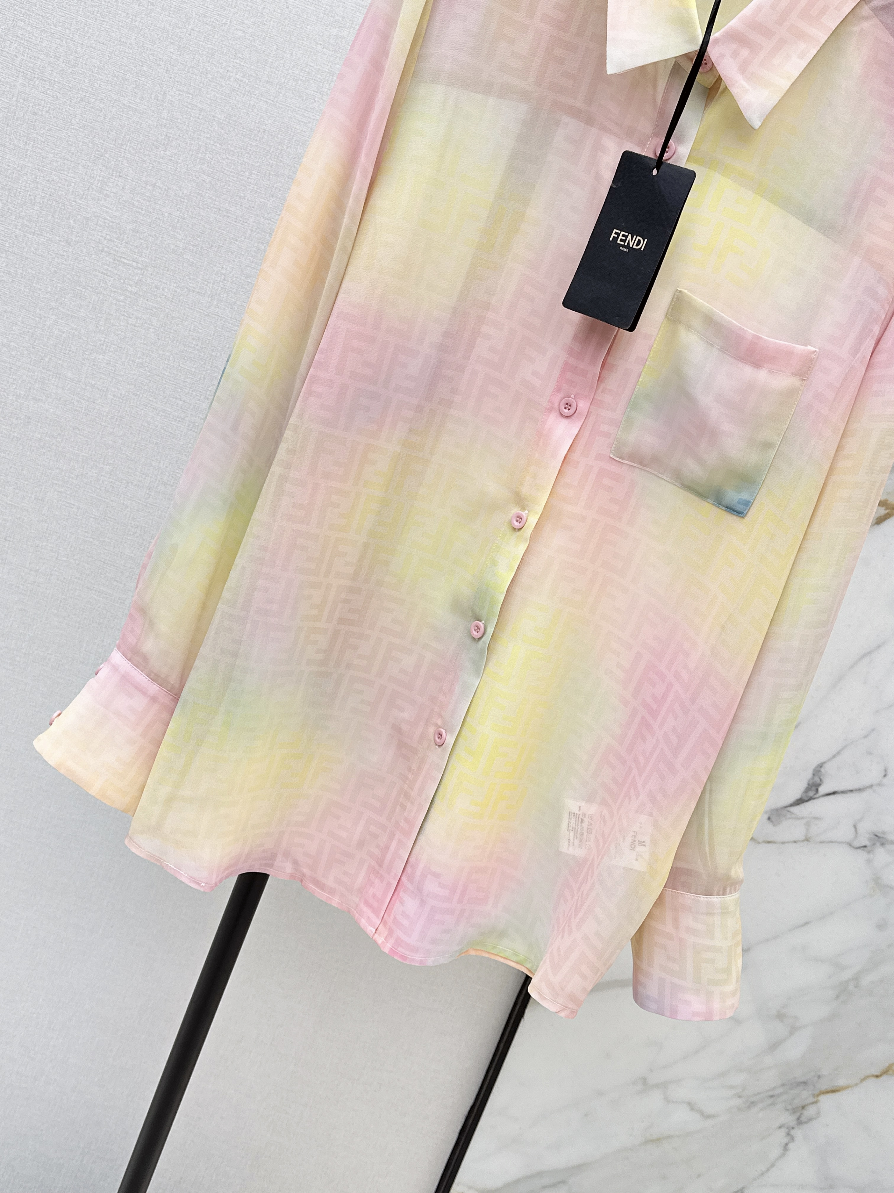 Fen 26ss print shirt