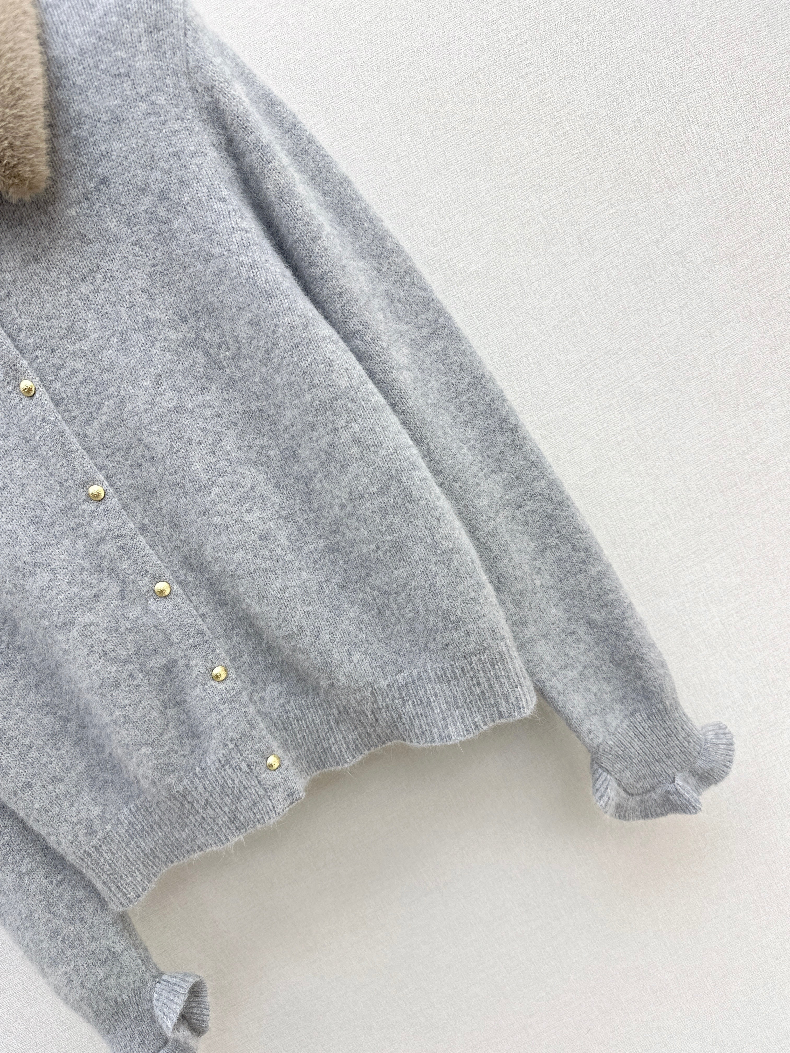 Miu 26ss wool cardigan
