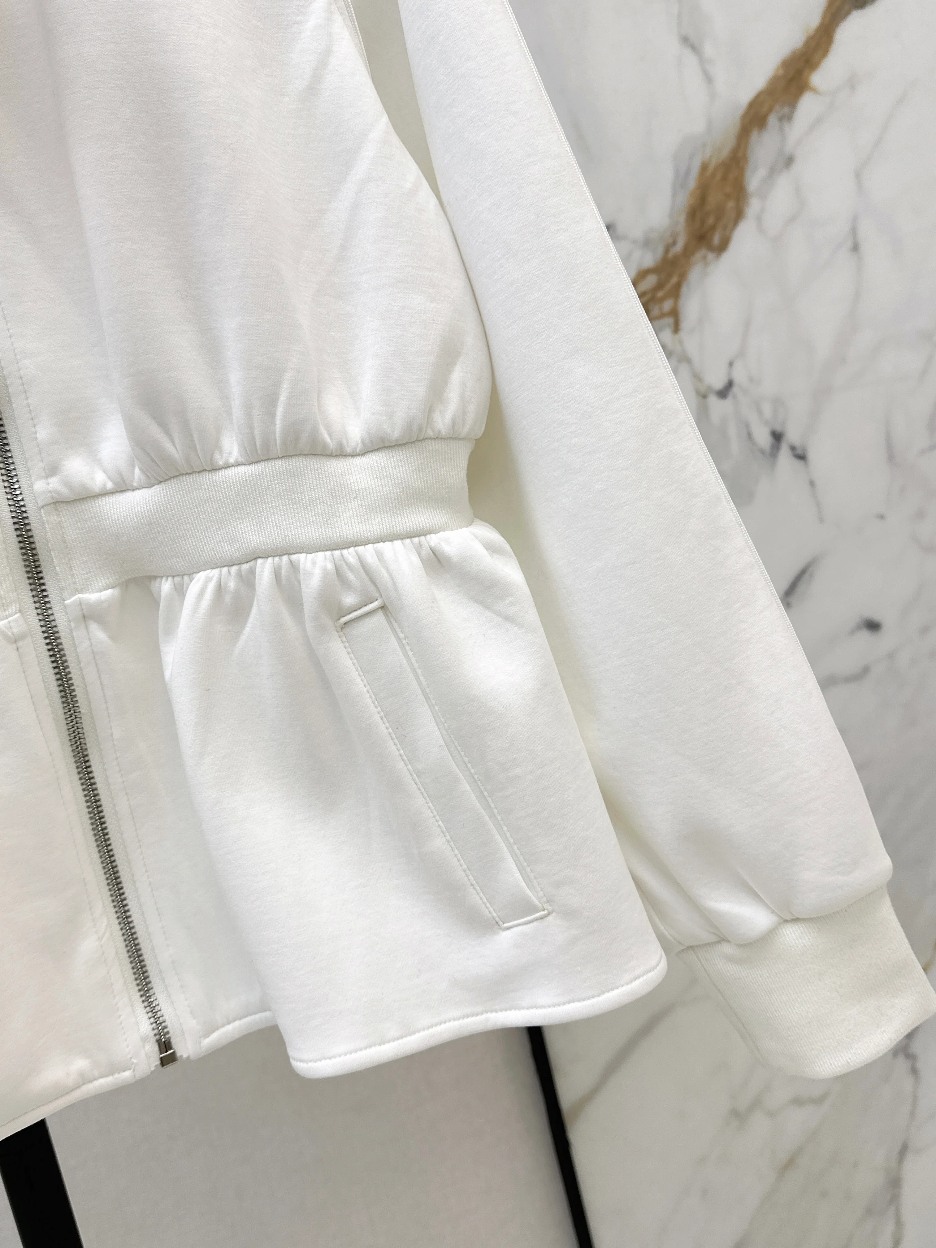 Chan 26ss stand-collar jacket