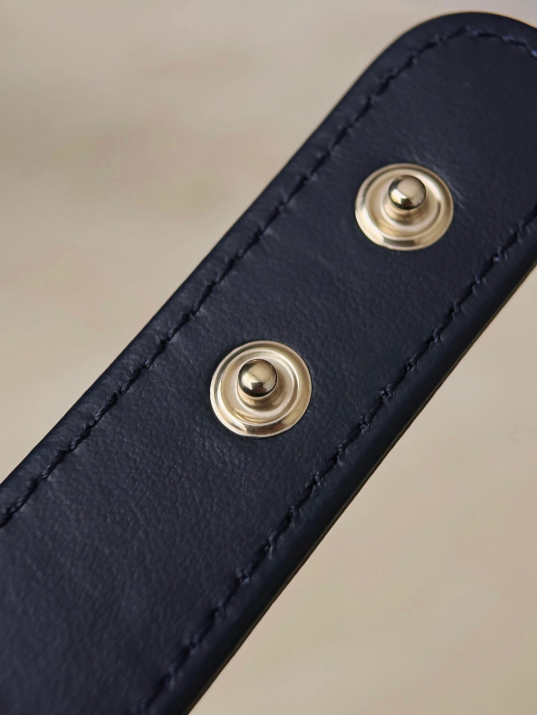 Chan 26P denim vinity case bag
