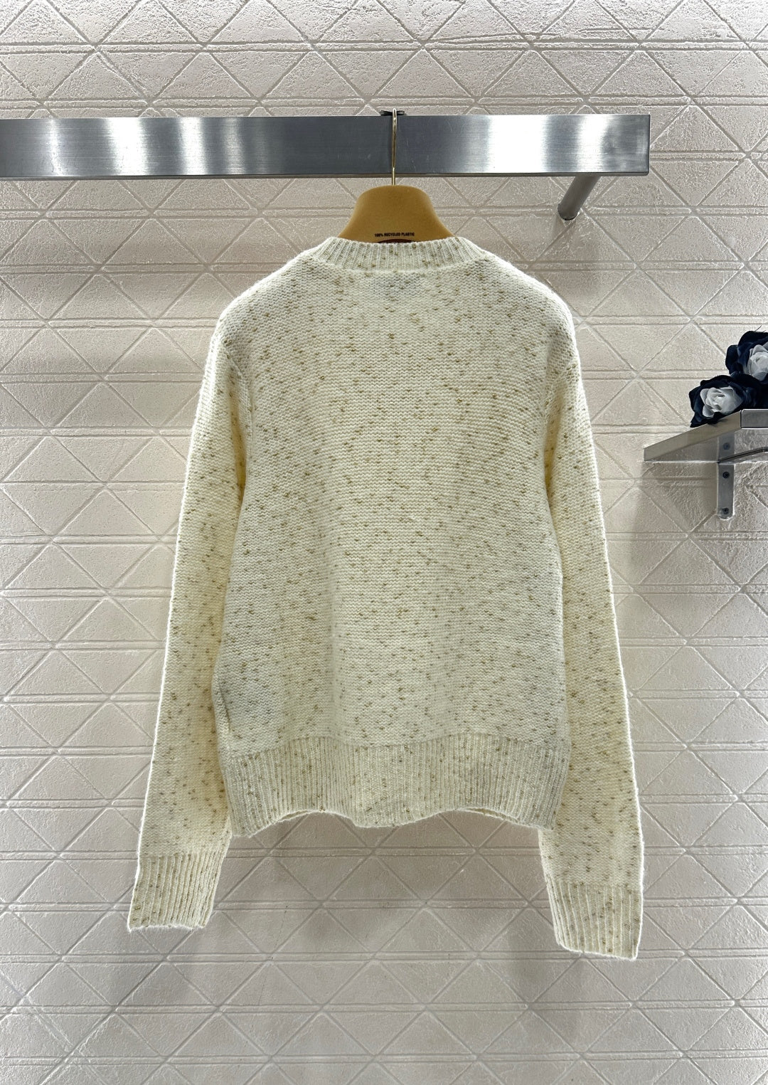 Miu 26ss 3d bow cardigan