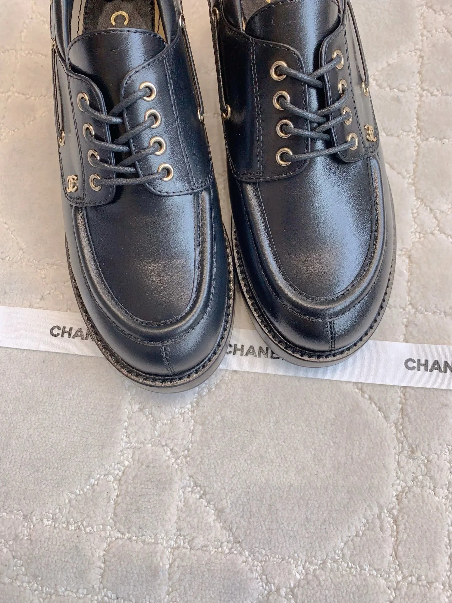 Chan 25fw loafer shoes