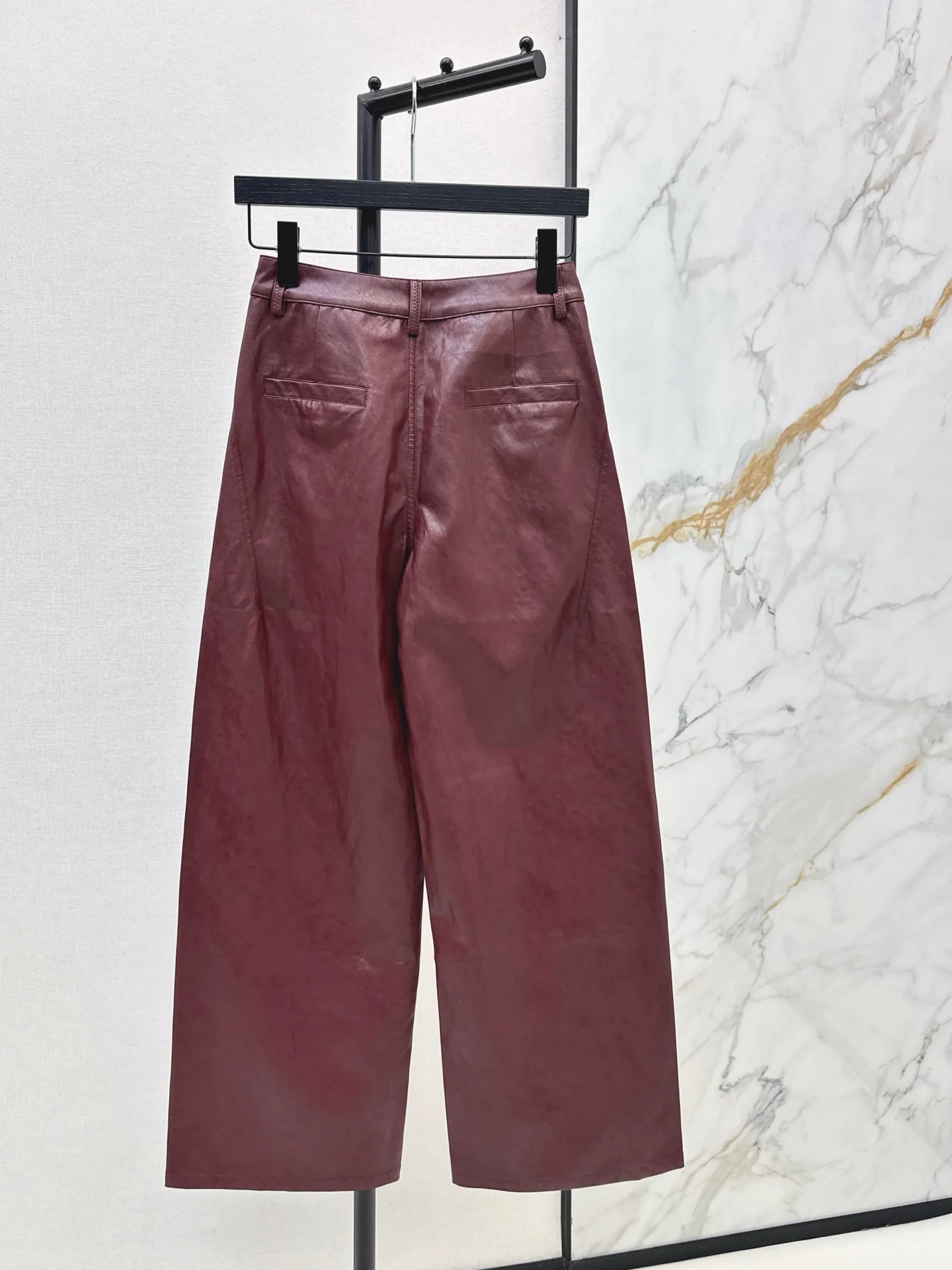 Row 25fw leather pants