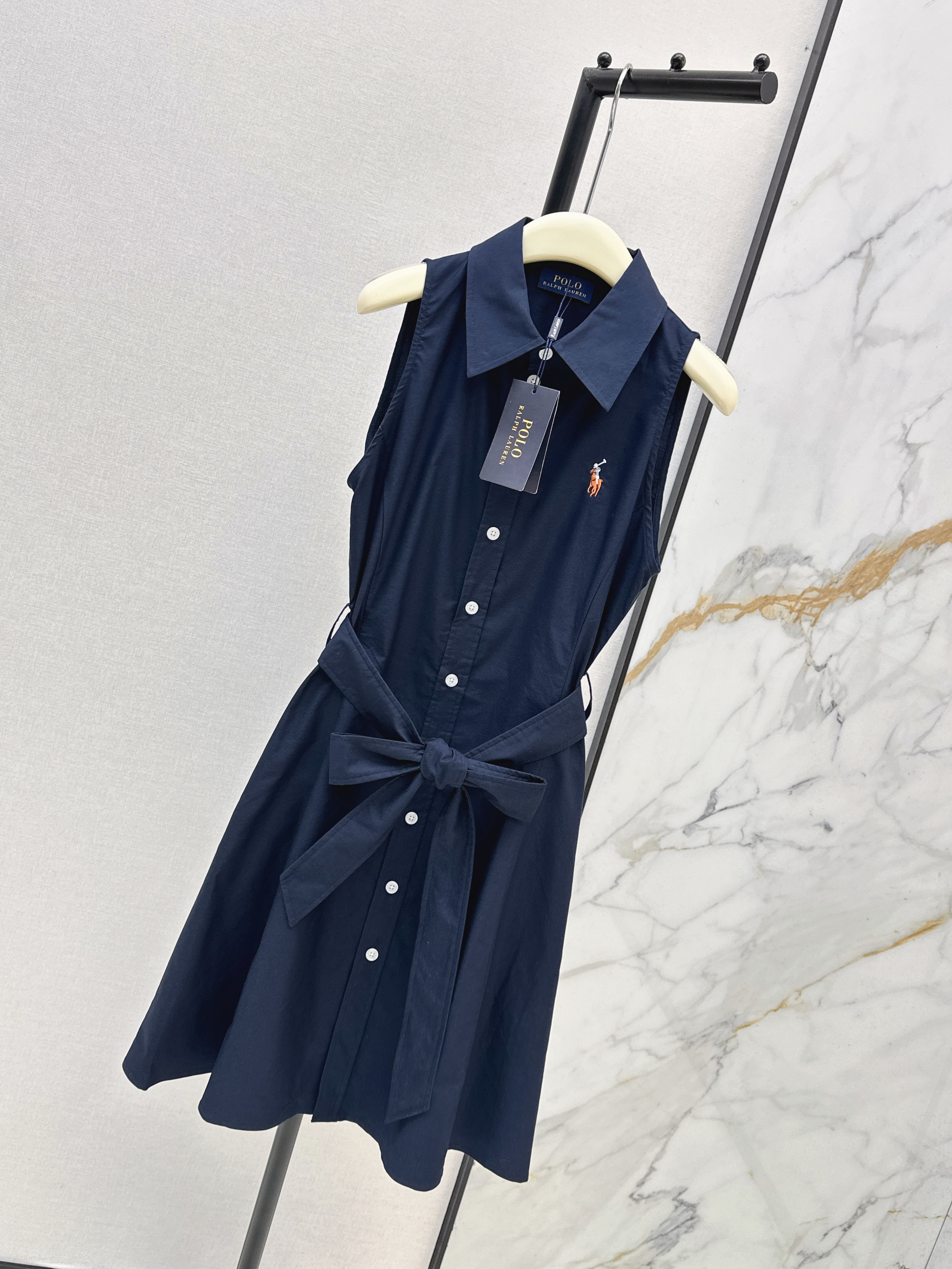 Ralp 26ss sleeveless shirt dress