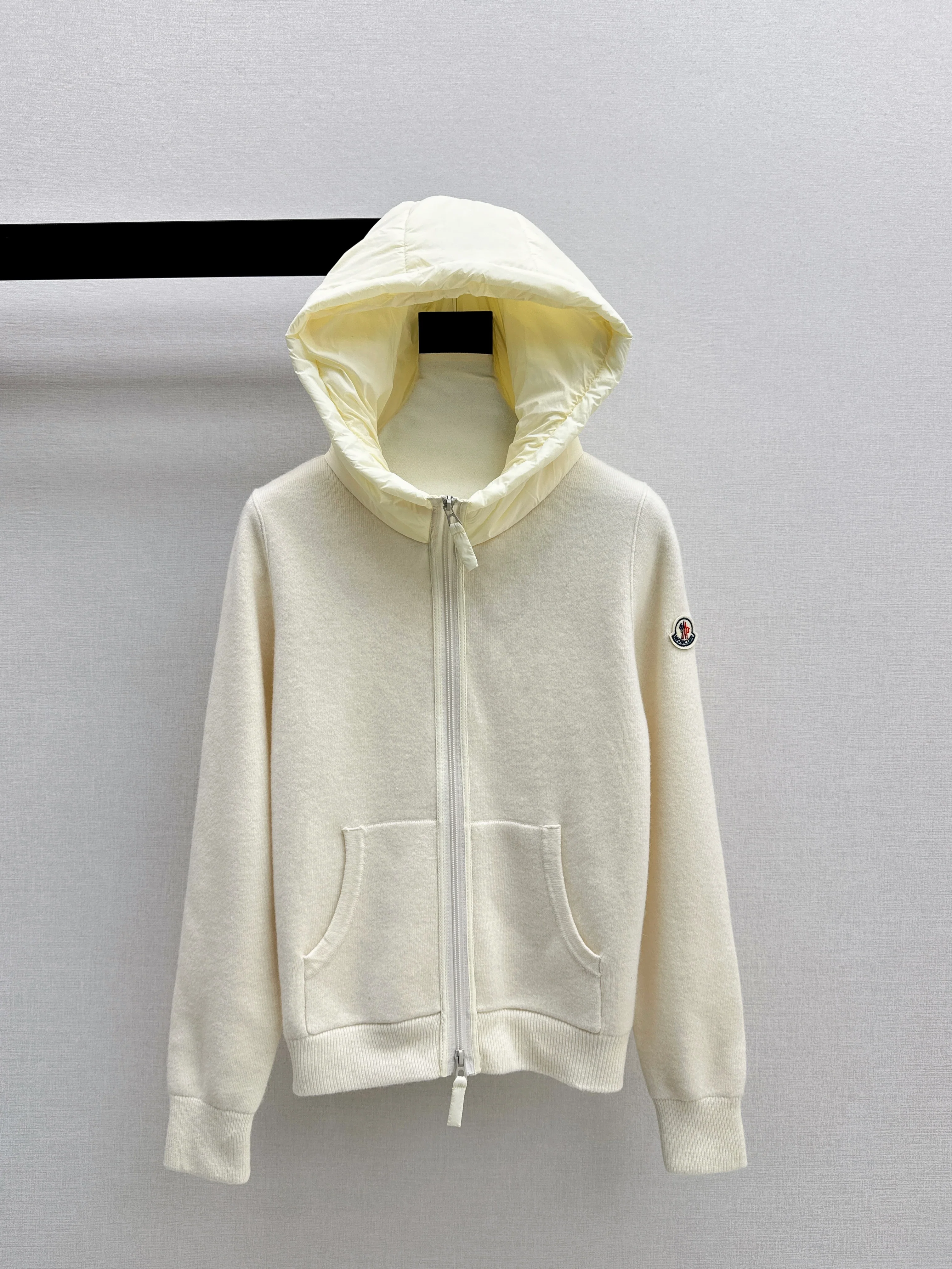 Monc 26ss hooded cardigan jacket