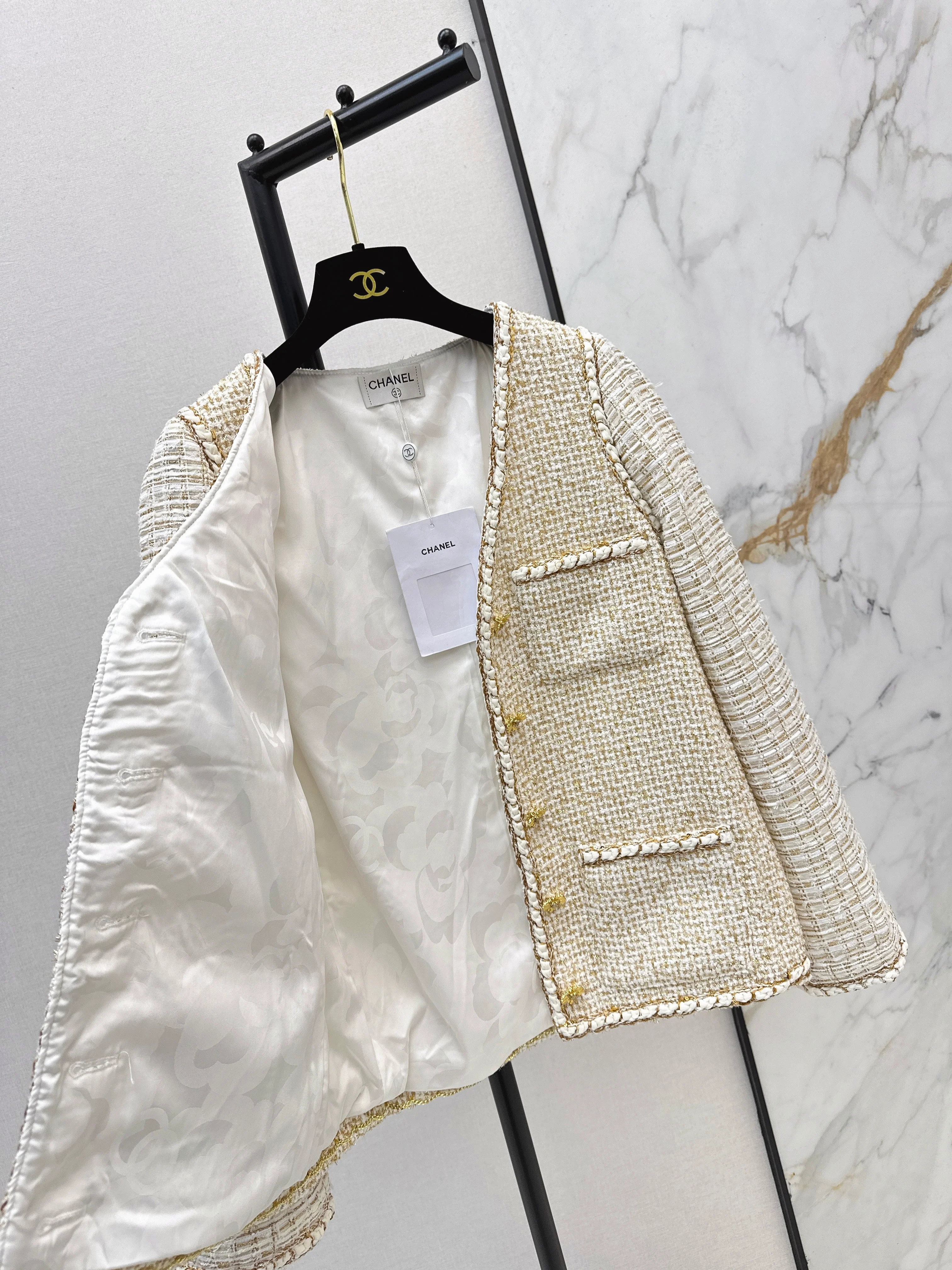 Chan 26ss tweed jacket