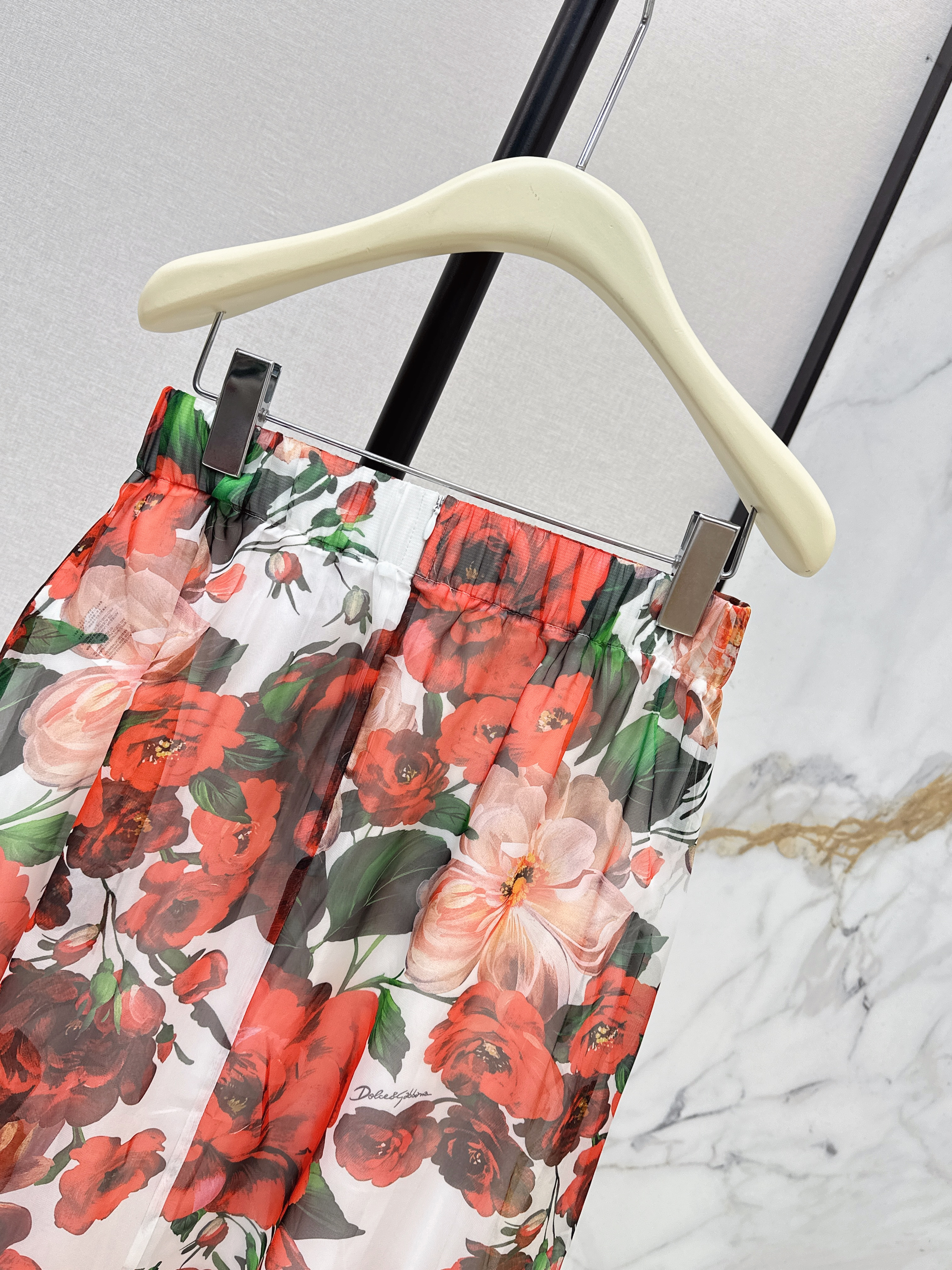 Dolc 26ss floarl print skirt