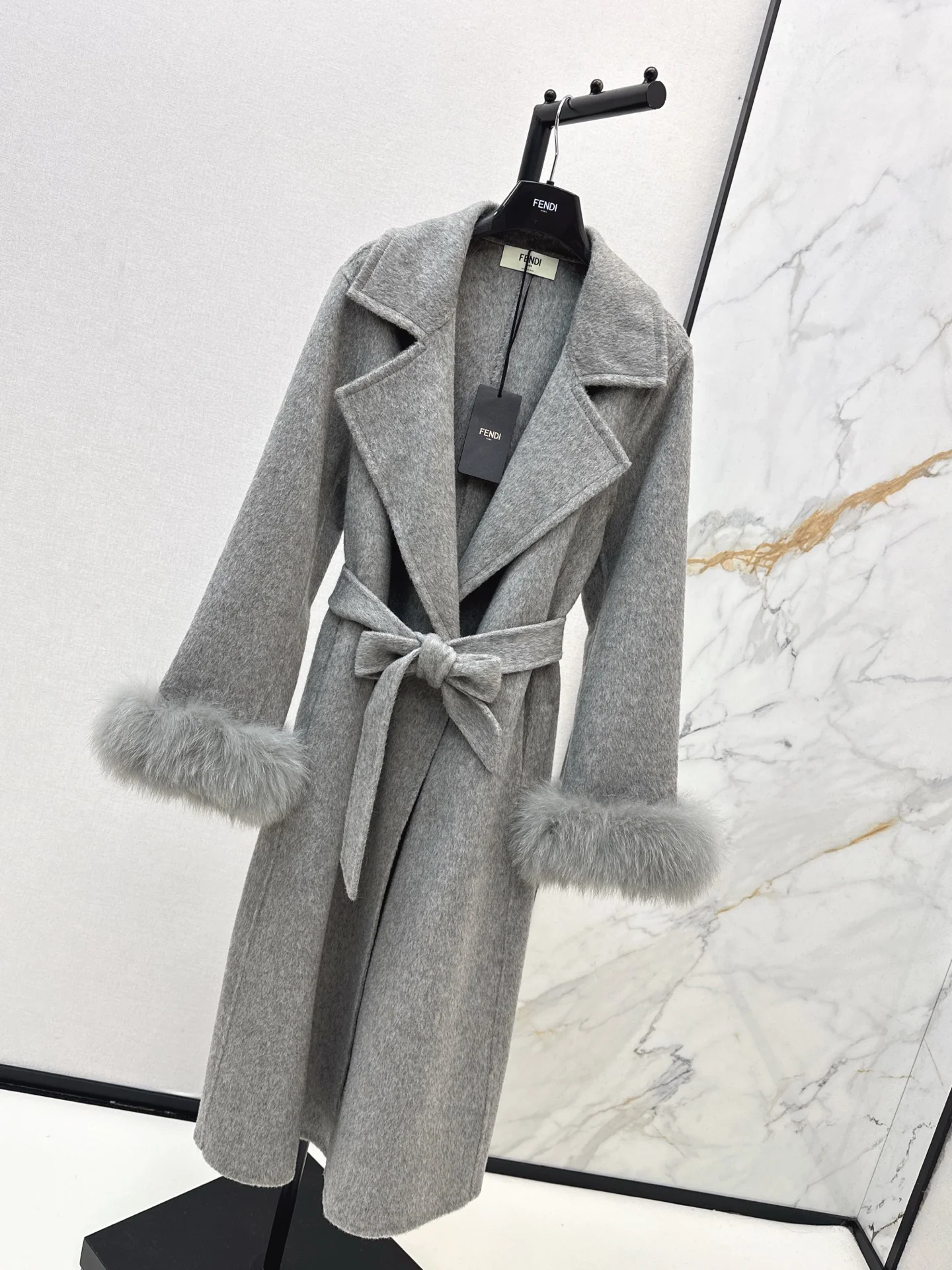 Fend 26ss woolen overcoats