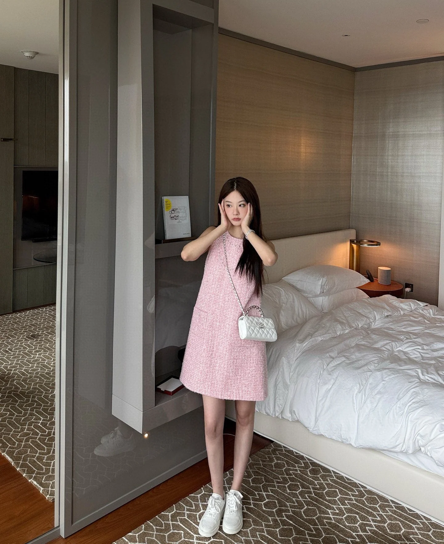 Chan 25ss woven dress