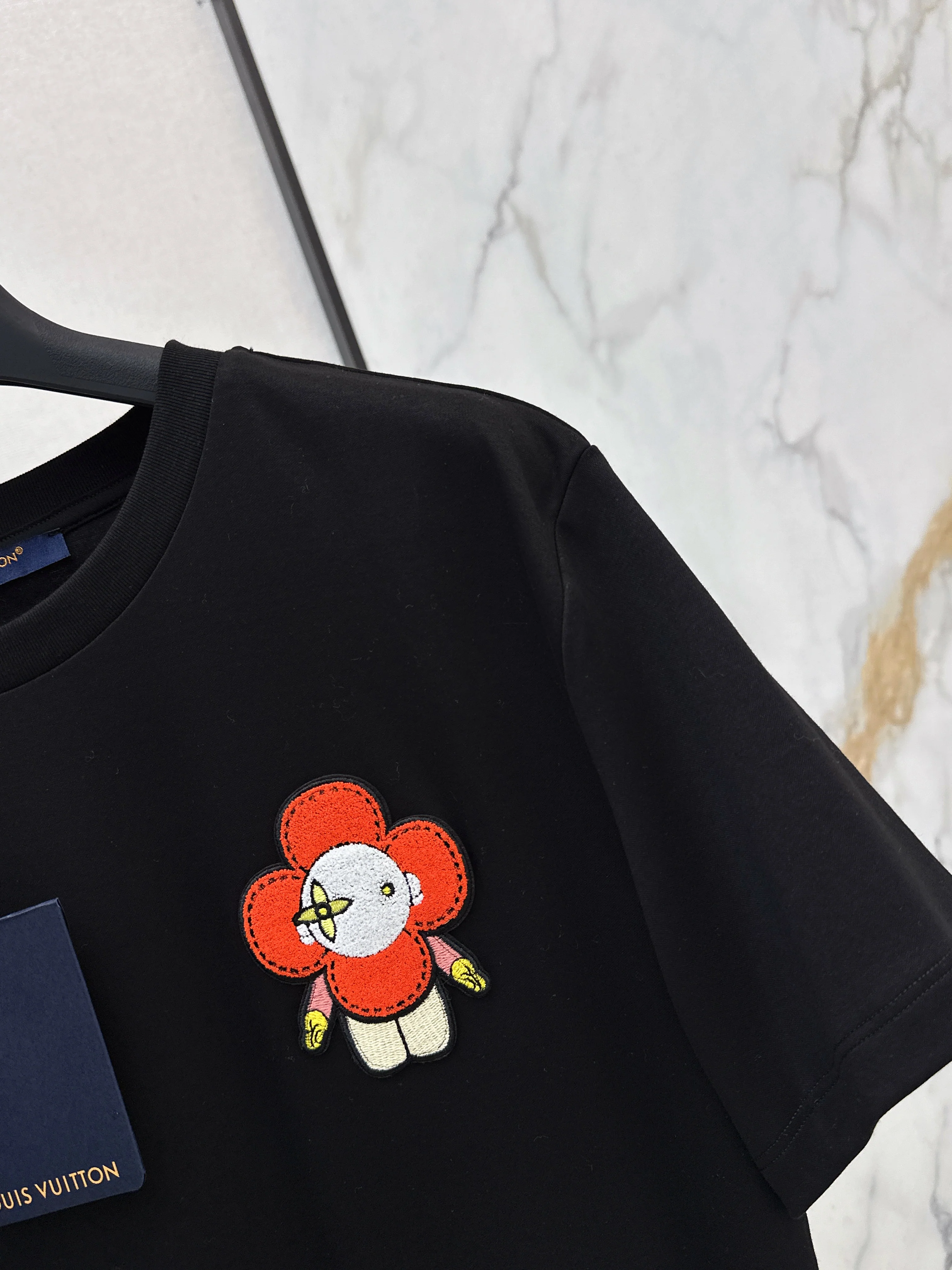 Louis 26ss embroidery t-shirts