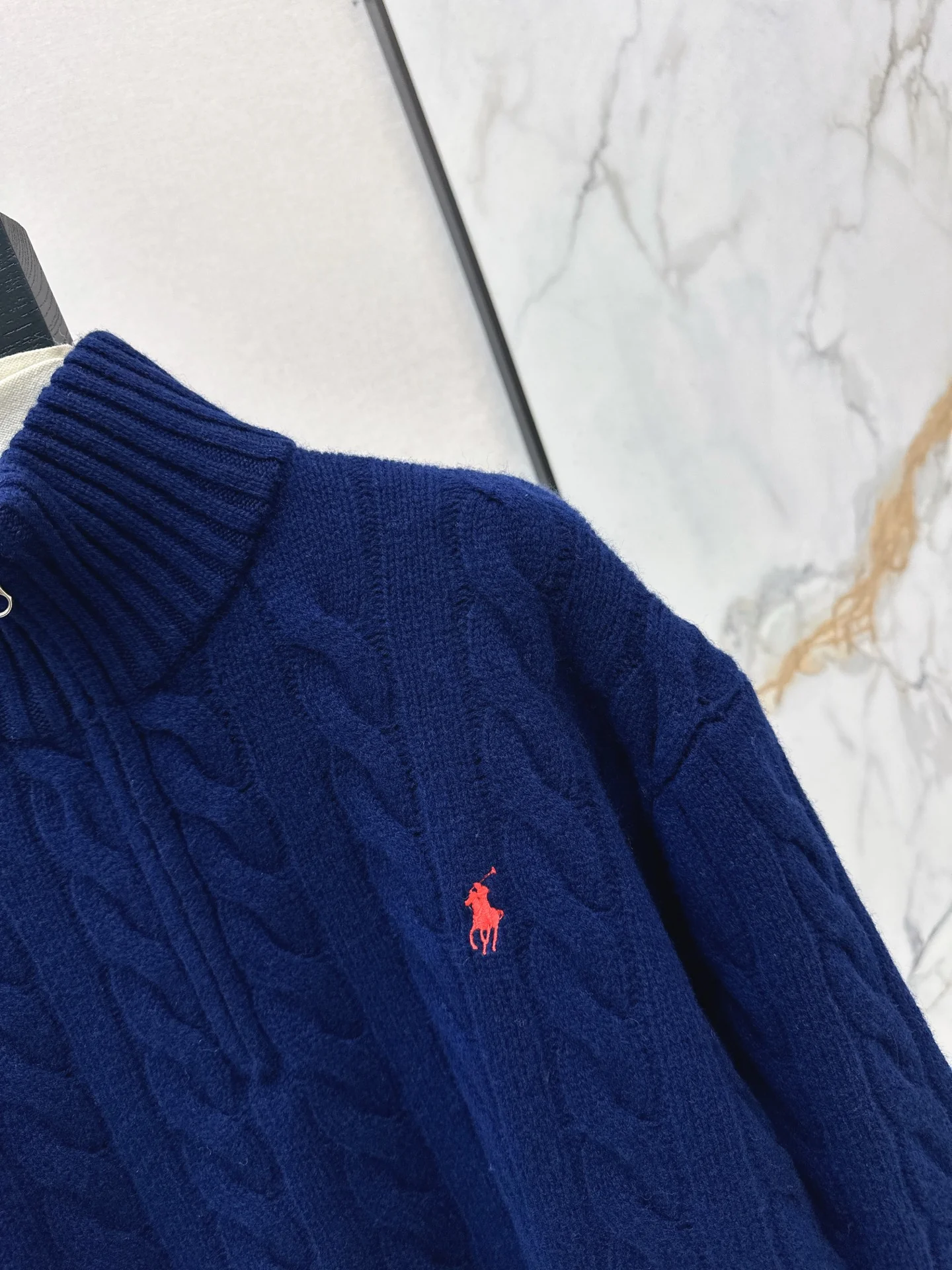 Ralp 25fw cable knit sweater