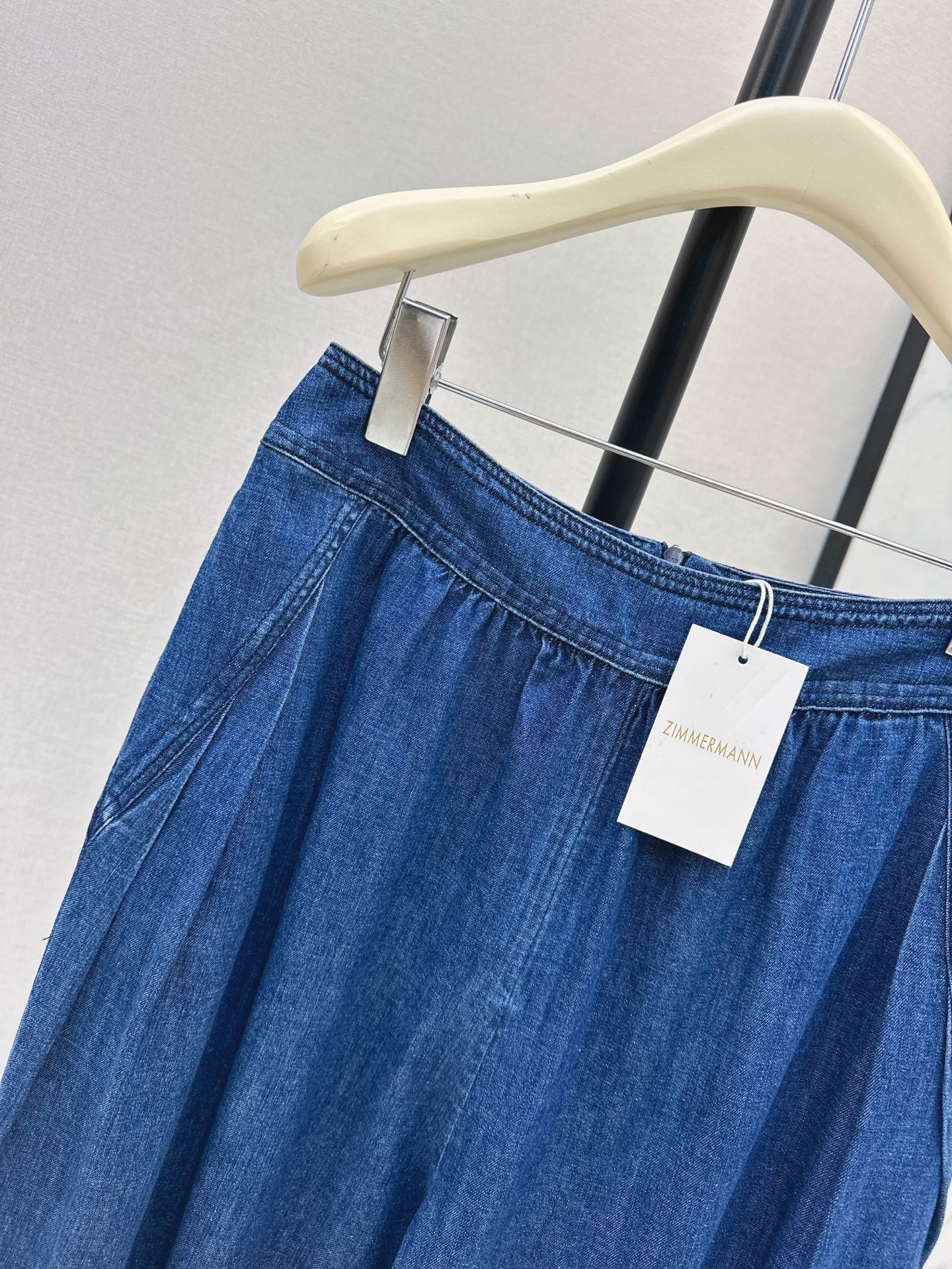 Zimm 26ss denim lantern pants